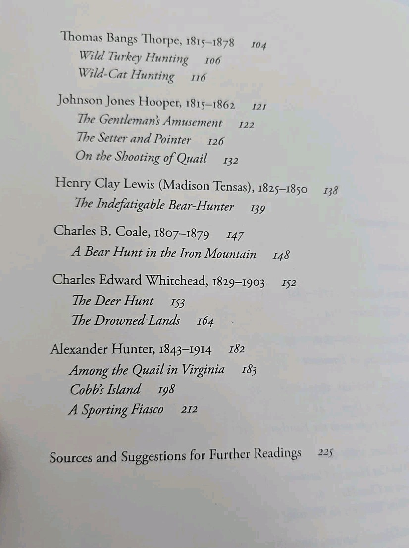 Early Southern Sports and Sportsmen 1830-1910 Jacob F Rivers III