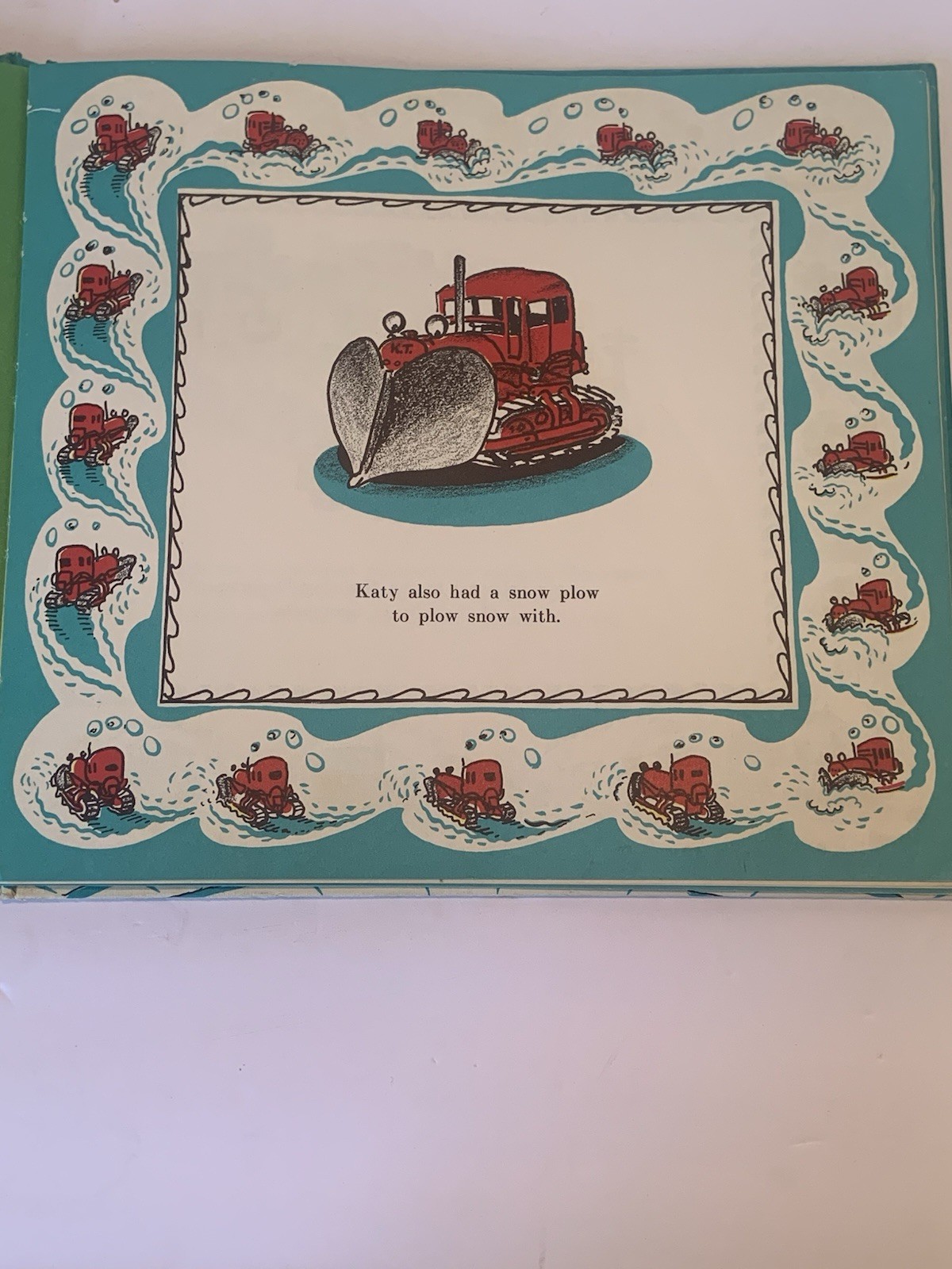 Katy And The Big Snow Virginia Lee Burton 1943 Weekly Reader Childrens Book