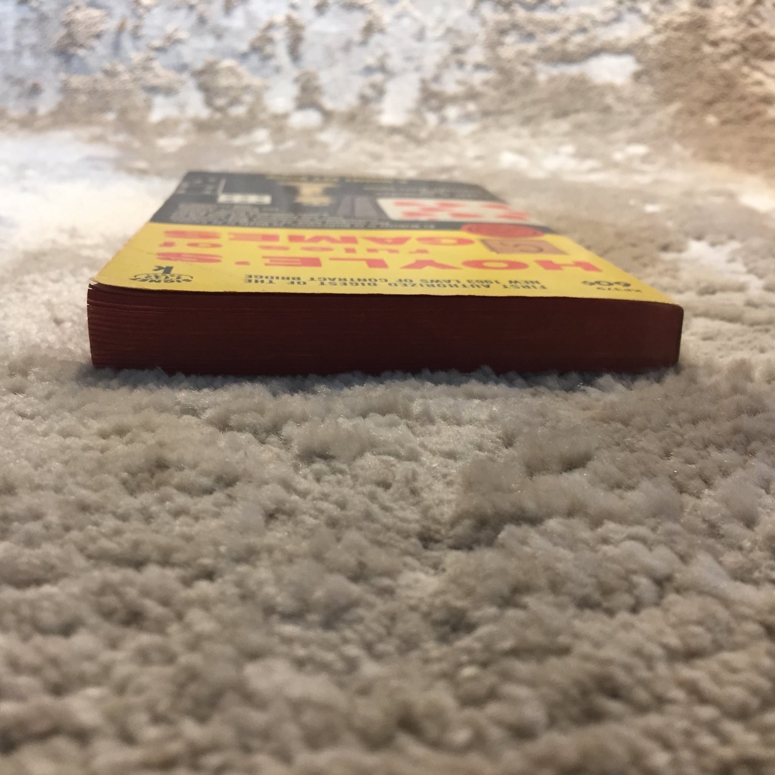 Hoyle’s Rules of Games Morehead Mott-Smith 1963 Signet Games Self Help Book