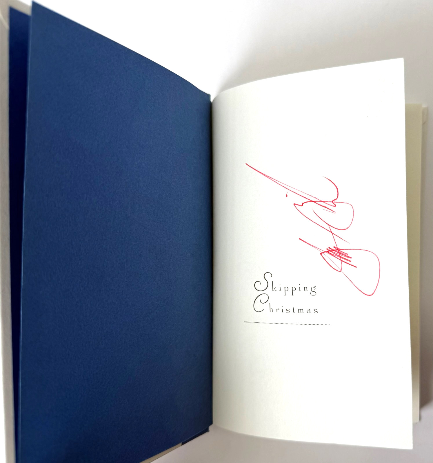 Skipping Christmas SIGNED by John Grisham 2001 1st ed 1st print Mylar, Near fine
