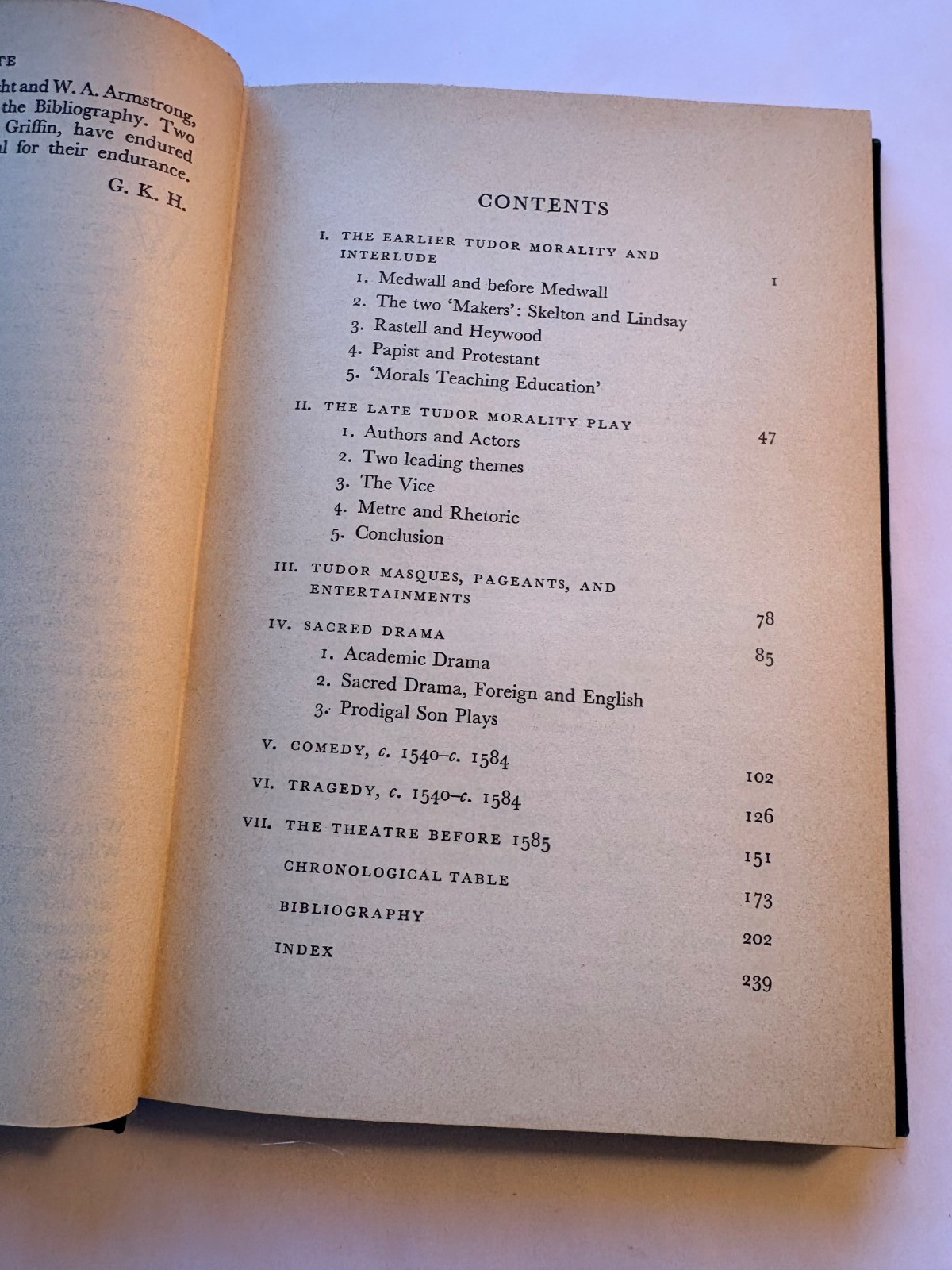 The English Drama 1485-1585 Oxford History of English Lit. 1976 New Old Stock HC