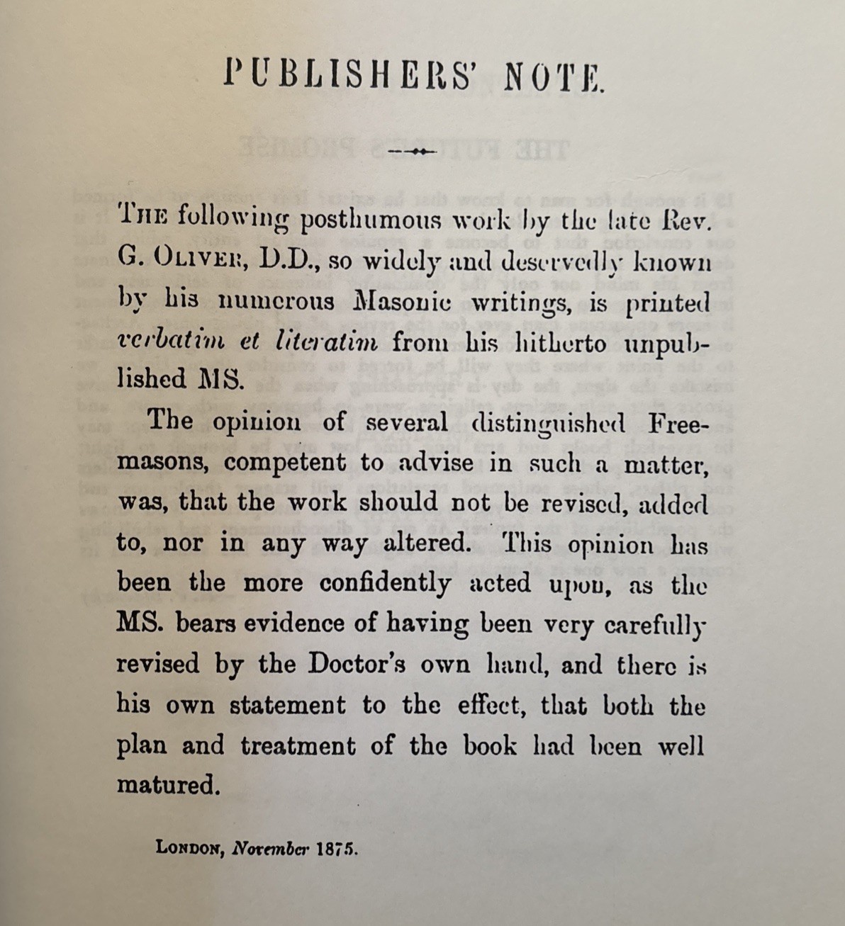 The Pythagorean Triangle Or the Science of Numbers by Rev. George Oliver Masonic
