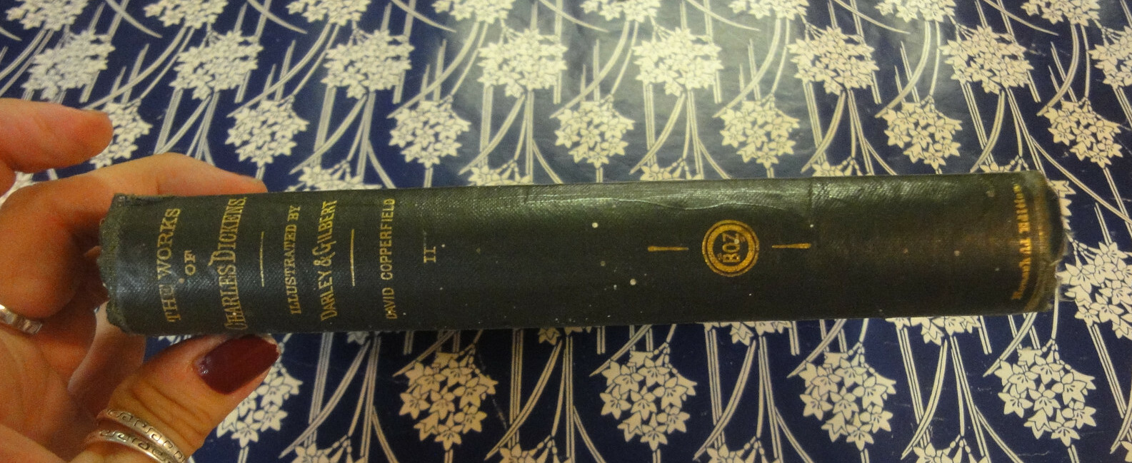 Works of Charles dickens household ed vol II david Copperfield vintage book 1863