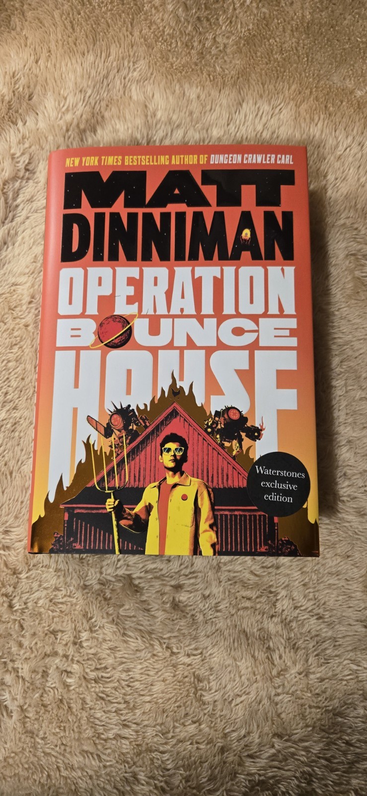 Operation Bounce House Matt Dinniman Waterstones Exclusive 1st/1st OOP UNSIGNED