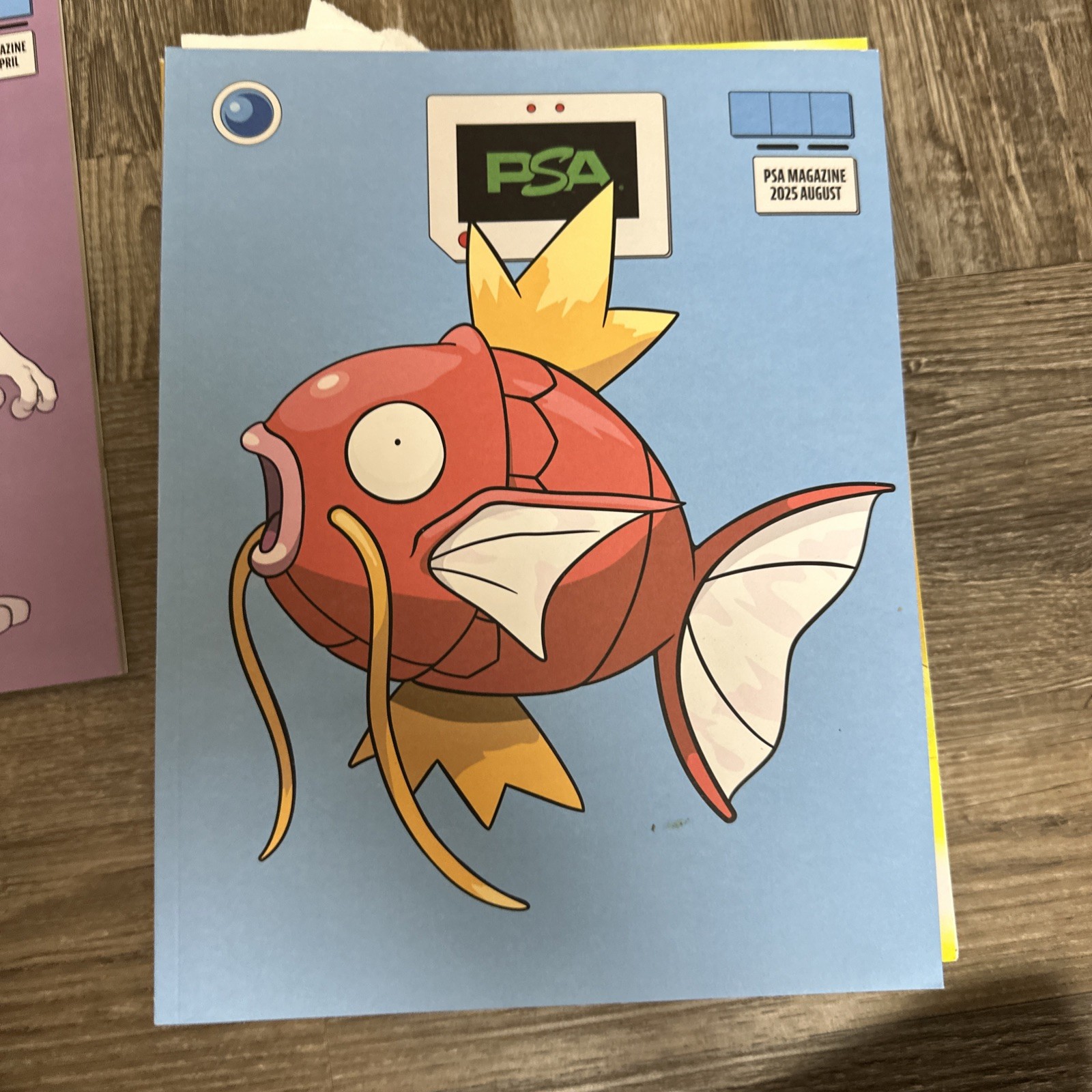 PSA Magazine August 2025 Volume 17 Magikarp Base Cover