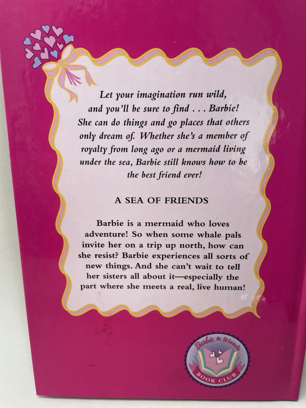 Lot of 10 Barbie & Friends Book Club Hardcover Children’s Books 1998 Set