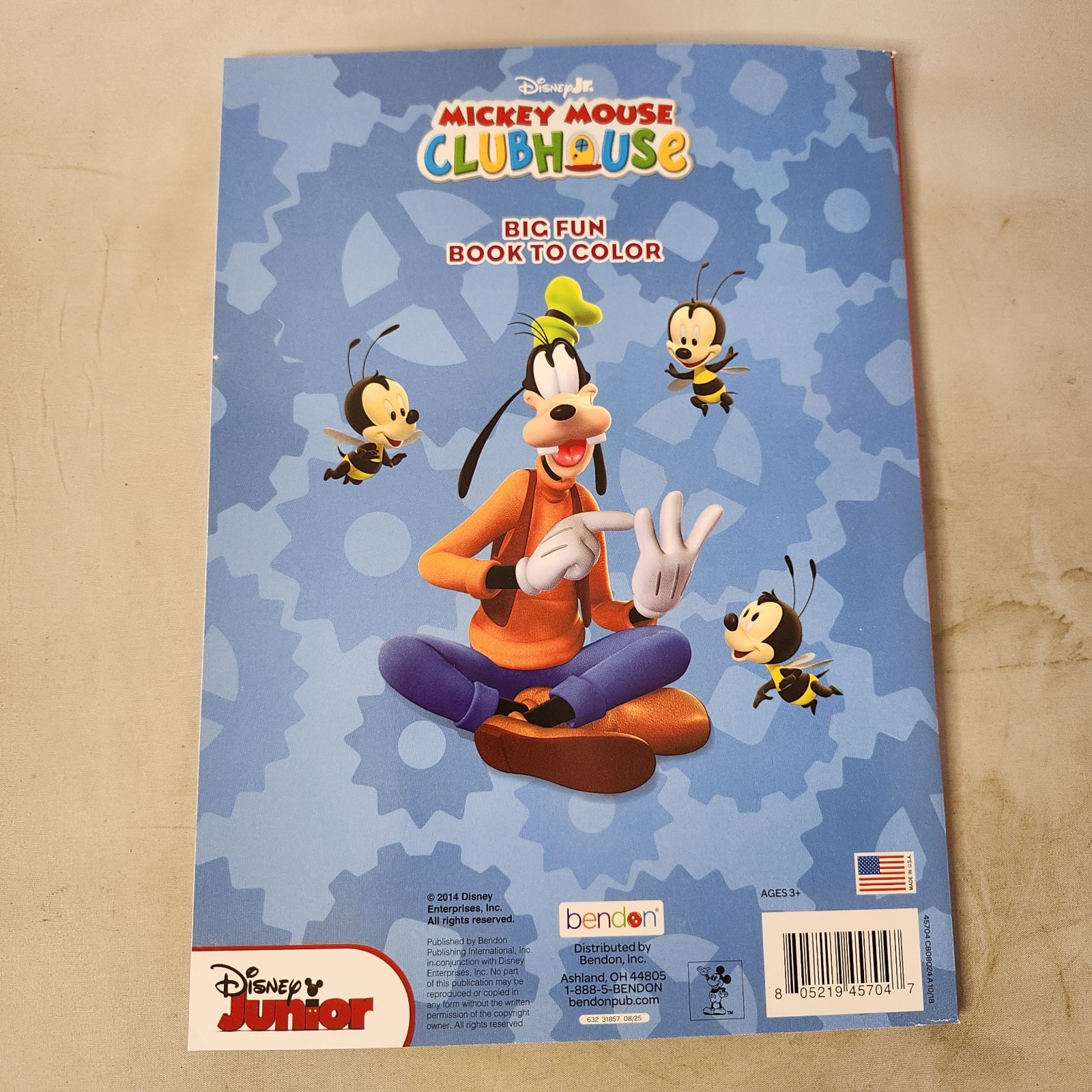Disney Mickey Mouse Clubhouse Jumbo Coloring Book Minnie Mouse Daisy Duck Goofy