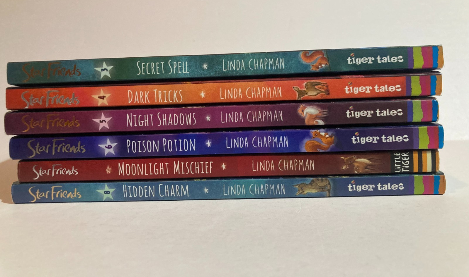 Lot STAR FRIENDS 3-8 LINDA CHAPMAN softcover TIGER TALES Lot of 6