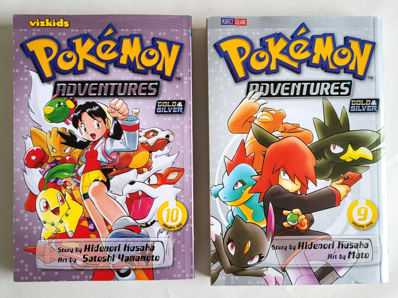 Pokémon Adventures Vol 1–10 Complete Manga Set ALL FIRST PRINTING VizKids
