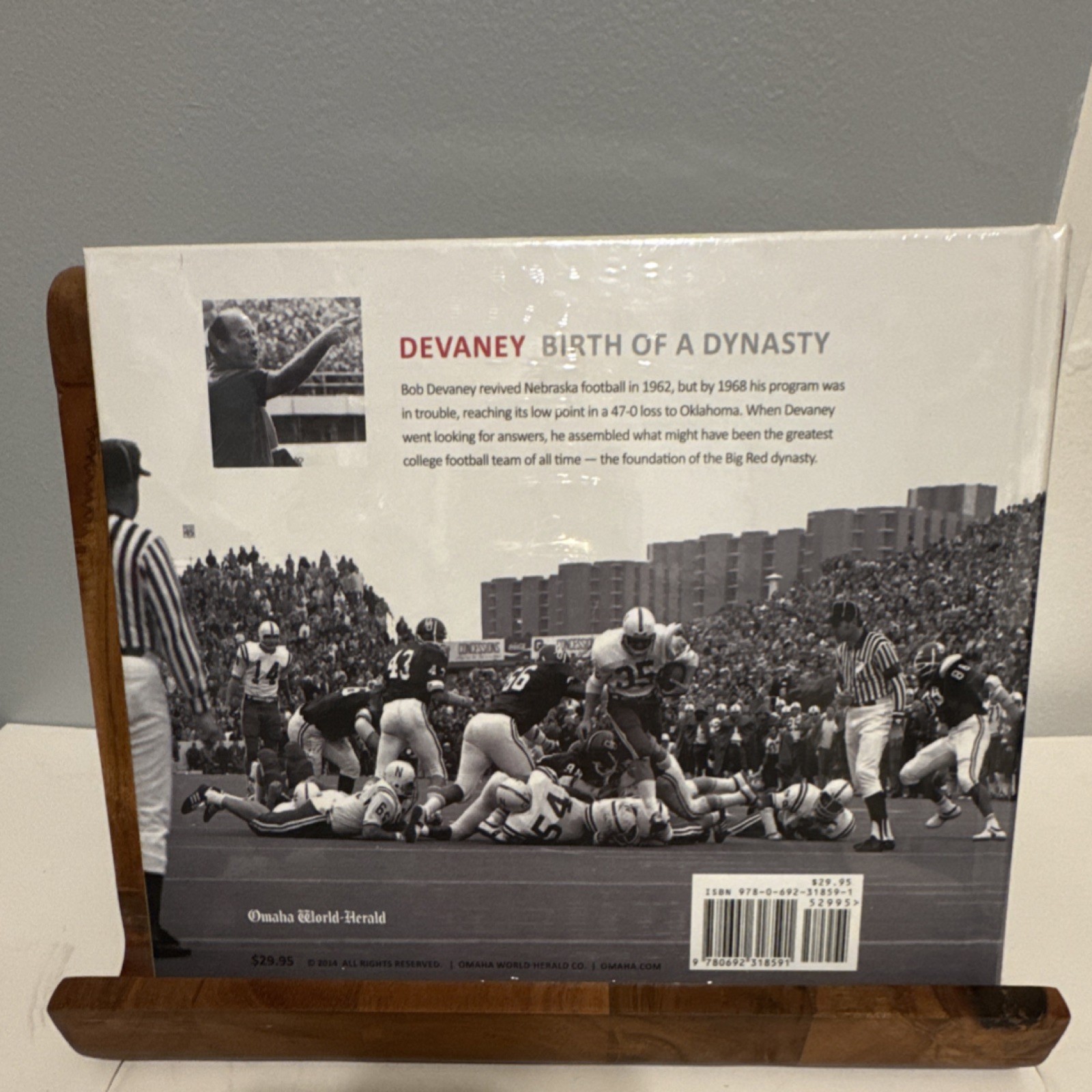 Omaha World-Herald Devaney: Birth of a Dynasty Hardcover Nebraska Football