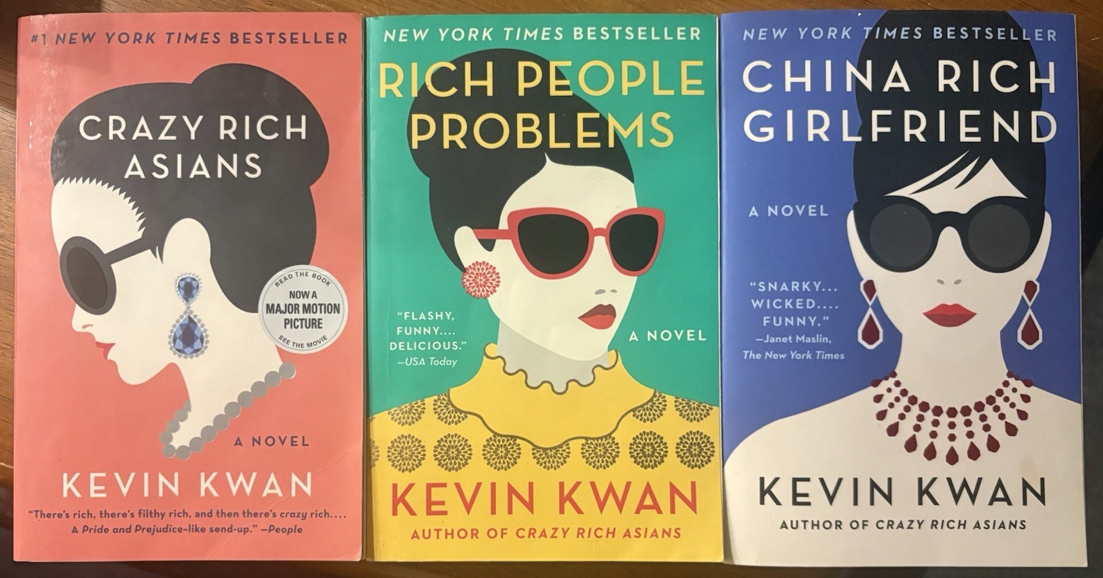 Kevin Kwan Crazy Rich Asians Rich People Problems China Rich Girlfriend PB Lot