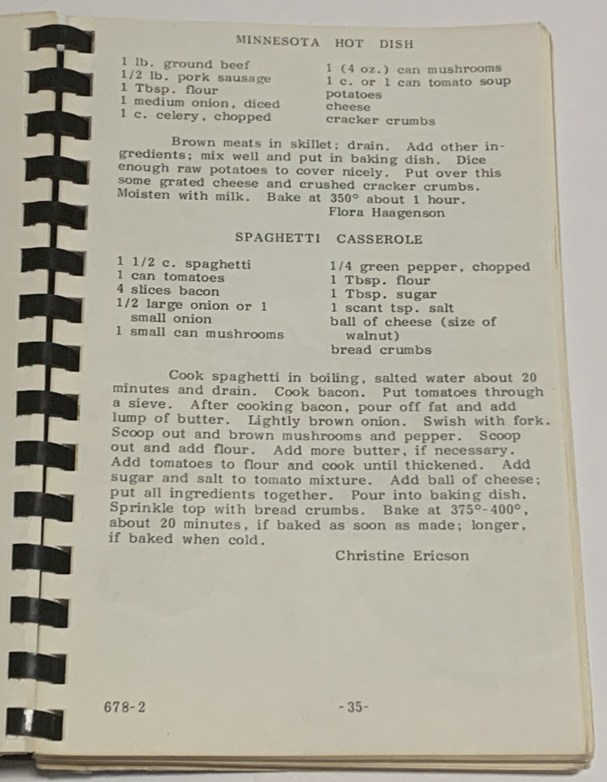 Vtg First United Methodist Church Cherished Recipes Cookbook Golden Colorado CO