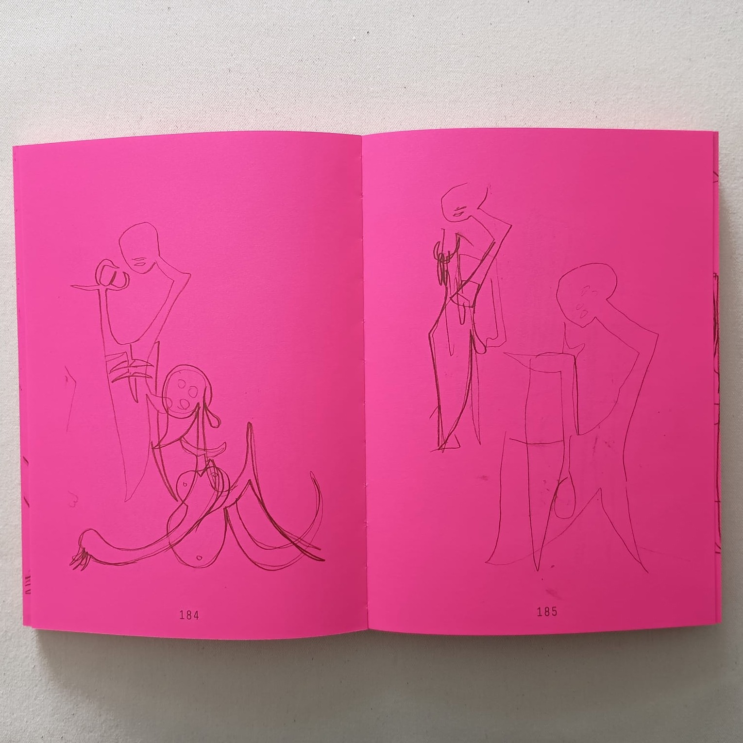 Aaron Curry – 50_Drawings / Bad Dimension Press 2013 / Edition of 100