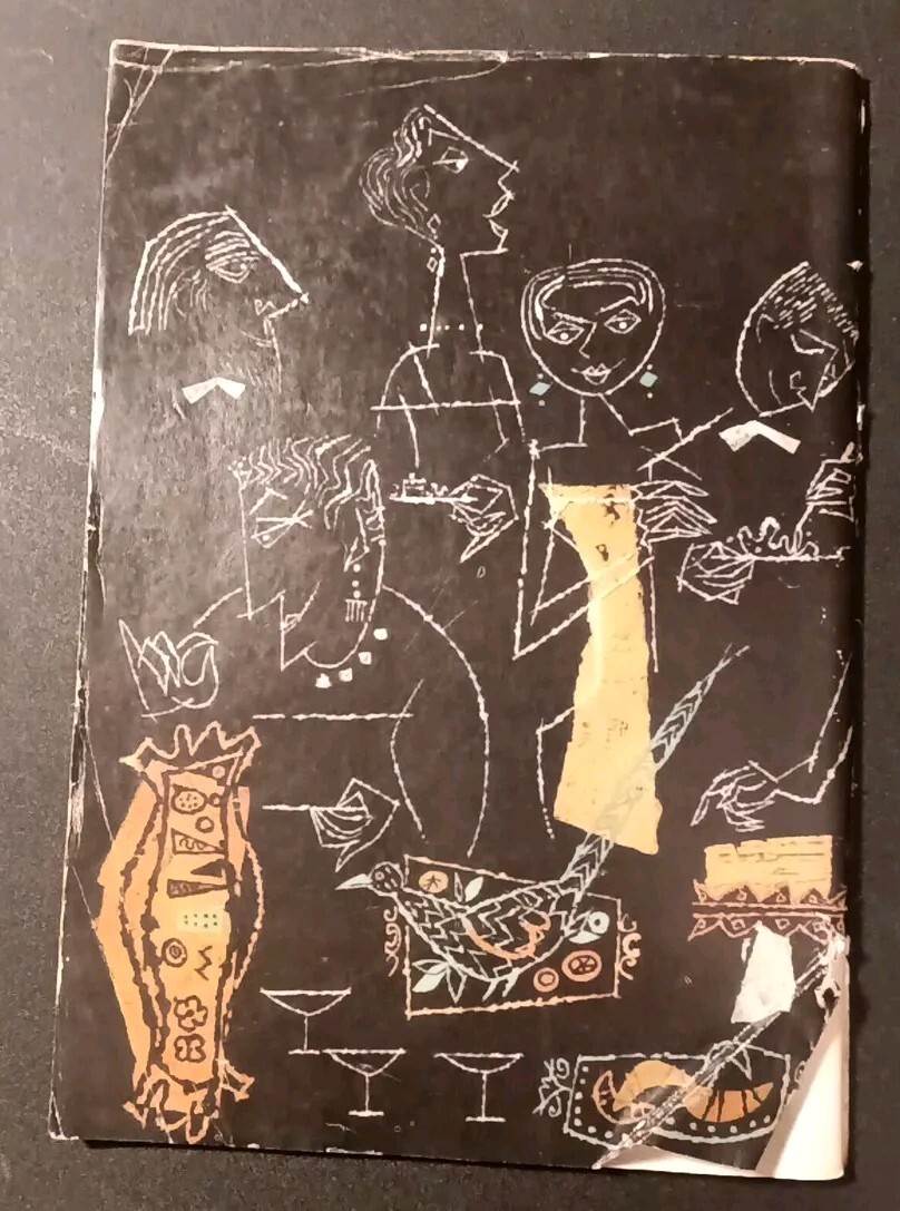 Vtg 1955 The Gourmet Foods Cookbook w/152 Recipes by Culinary Arts 68 Pages