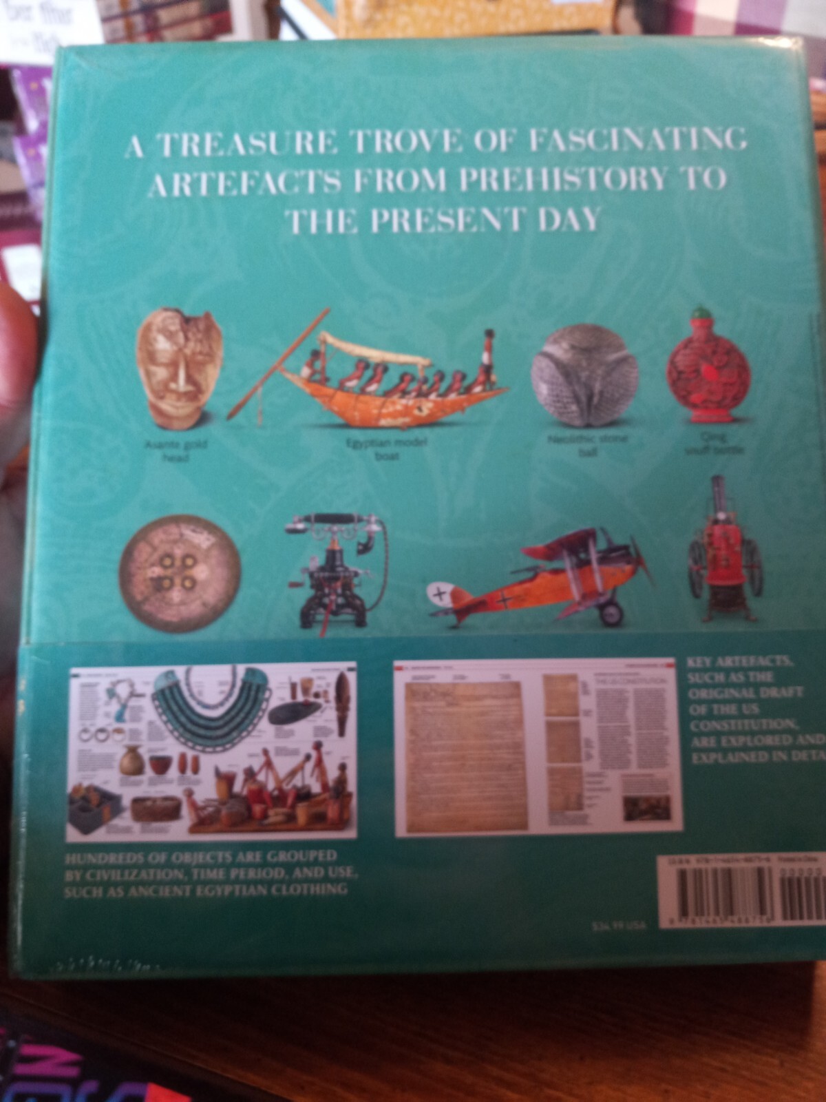 DK Smithsonian History of the World 2 Books & 2 Prints Gift Set Collection!