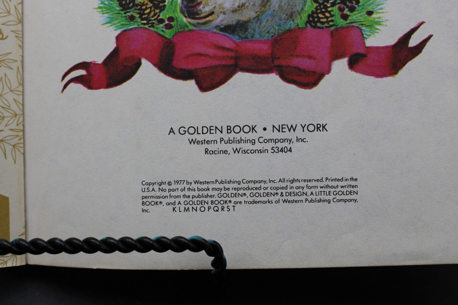 The Animals’ Christmas Eve (456-41) | Little Golden Book | VINTAGE 1977