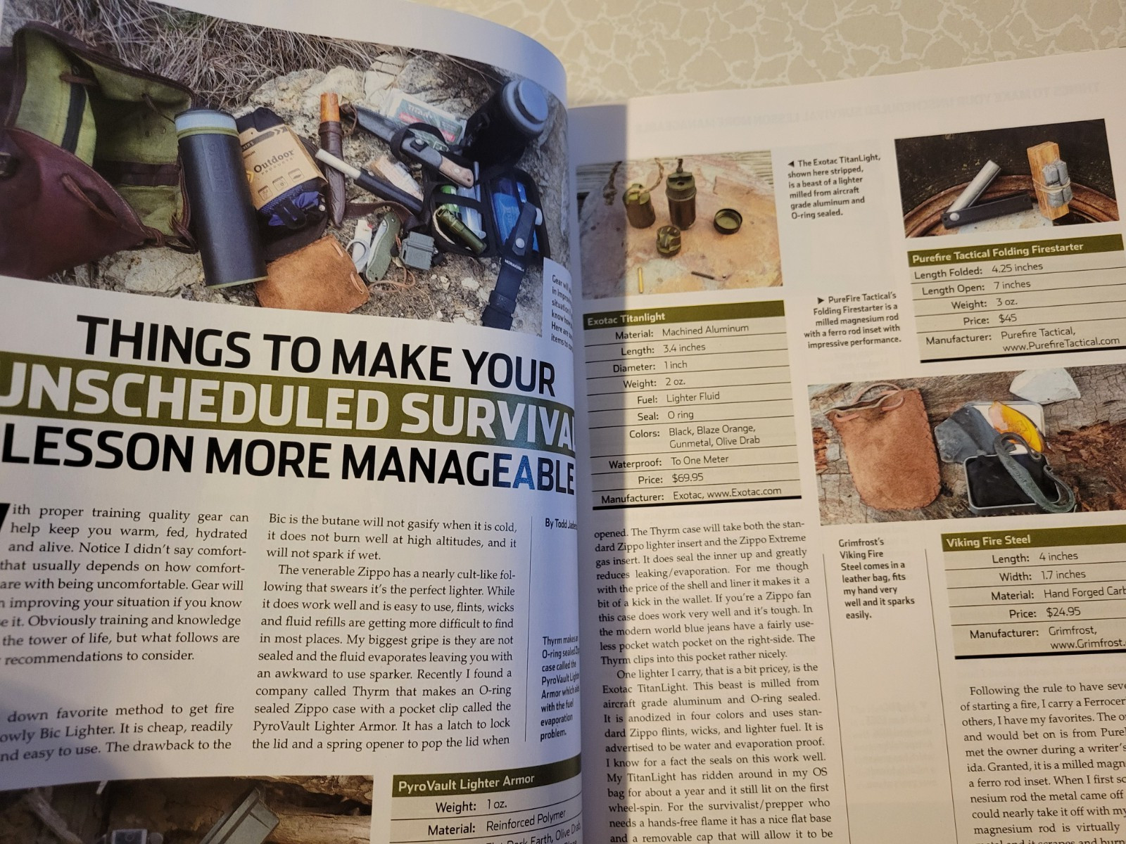 Be Ready! – It’s Only A Matter Of Time – Top Survival Tools & Hints- Dehydrating