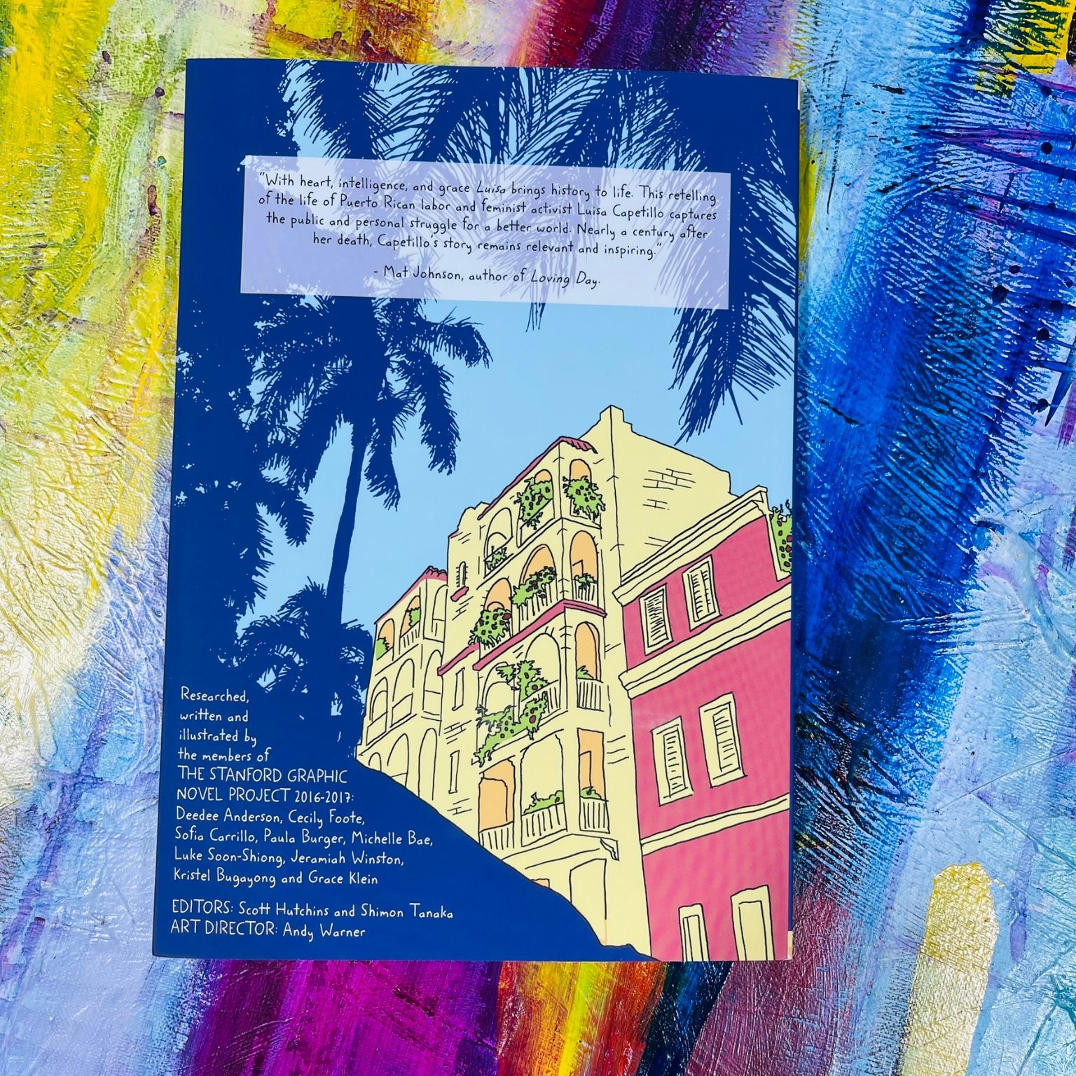 Luisa Graphic Novel Stanford University Project 2017, Feminist Biography