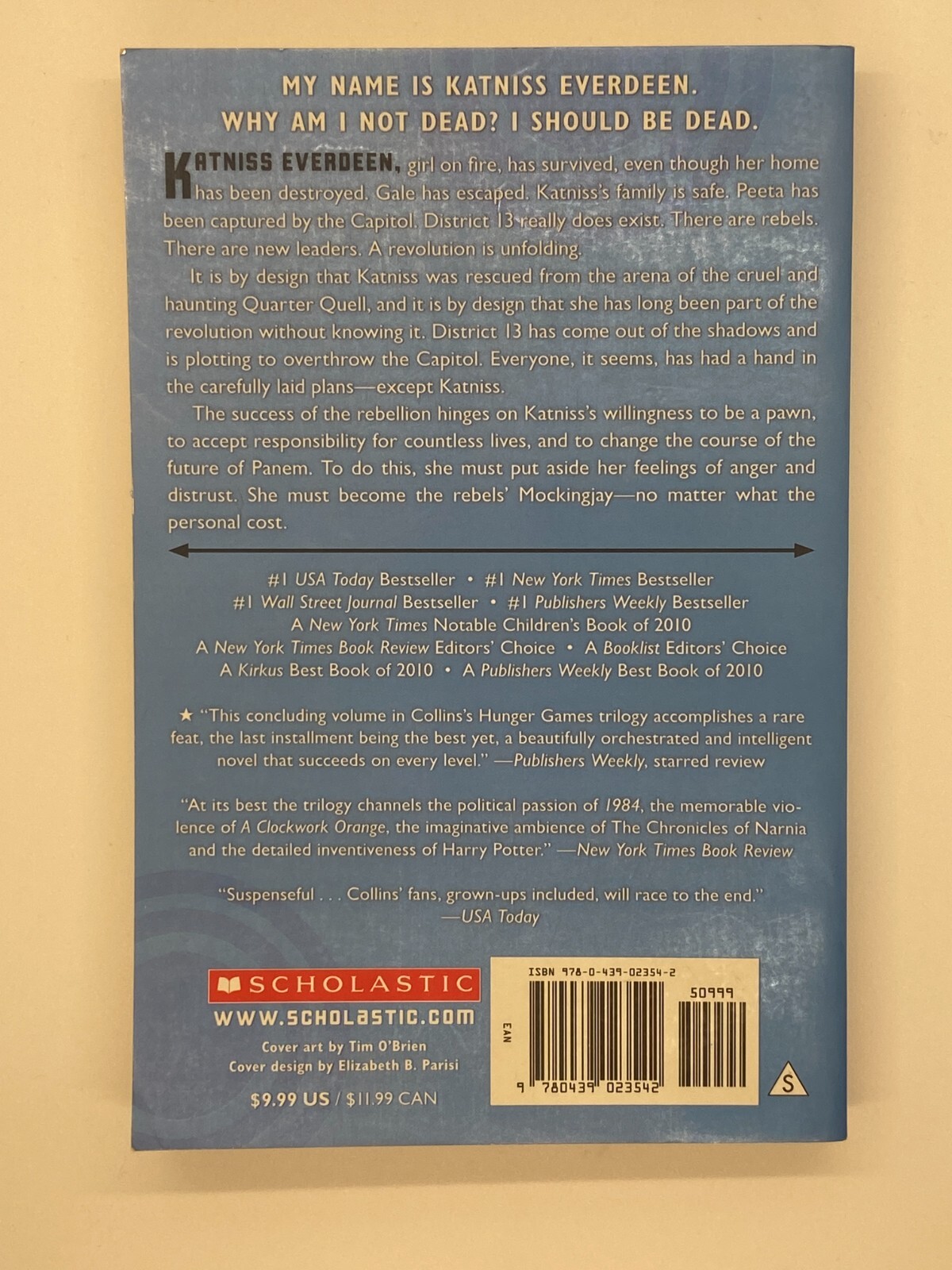 Mockingjay (Hunger Games Trilogy, Book 3) – Paperback