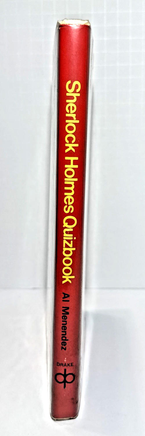 SHERLOCKIANA | 1st Ed HC DJ | The Sherlock Holmes Quizbook by Al Menendez