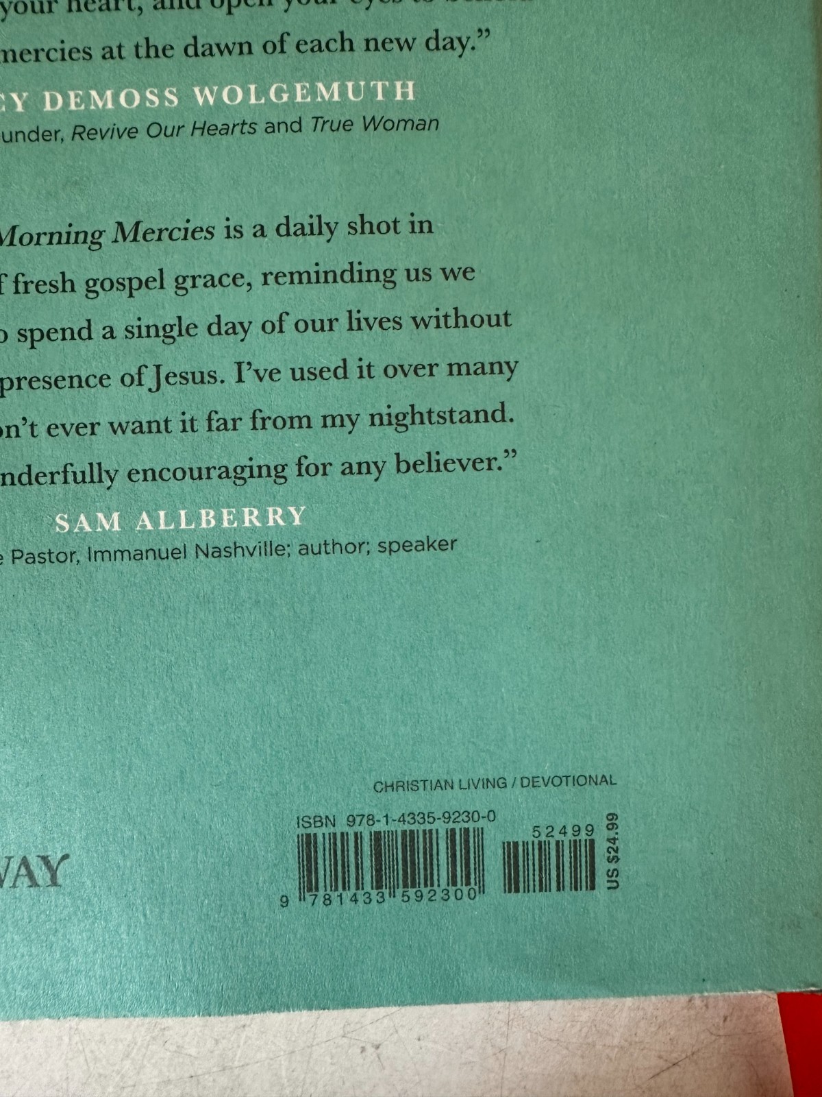 New Morning Mercies : A Daily Gospel Devotional by Paul David Tripp 2014