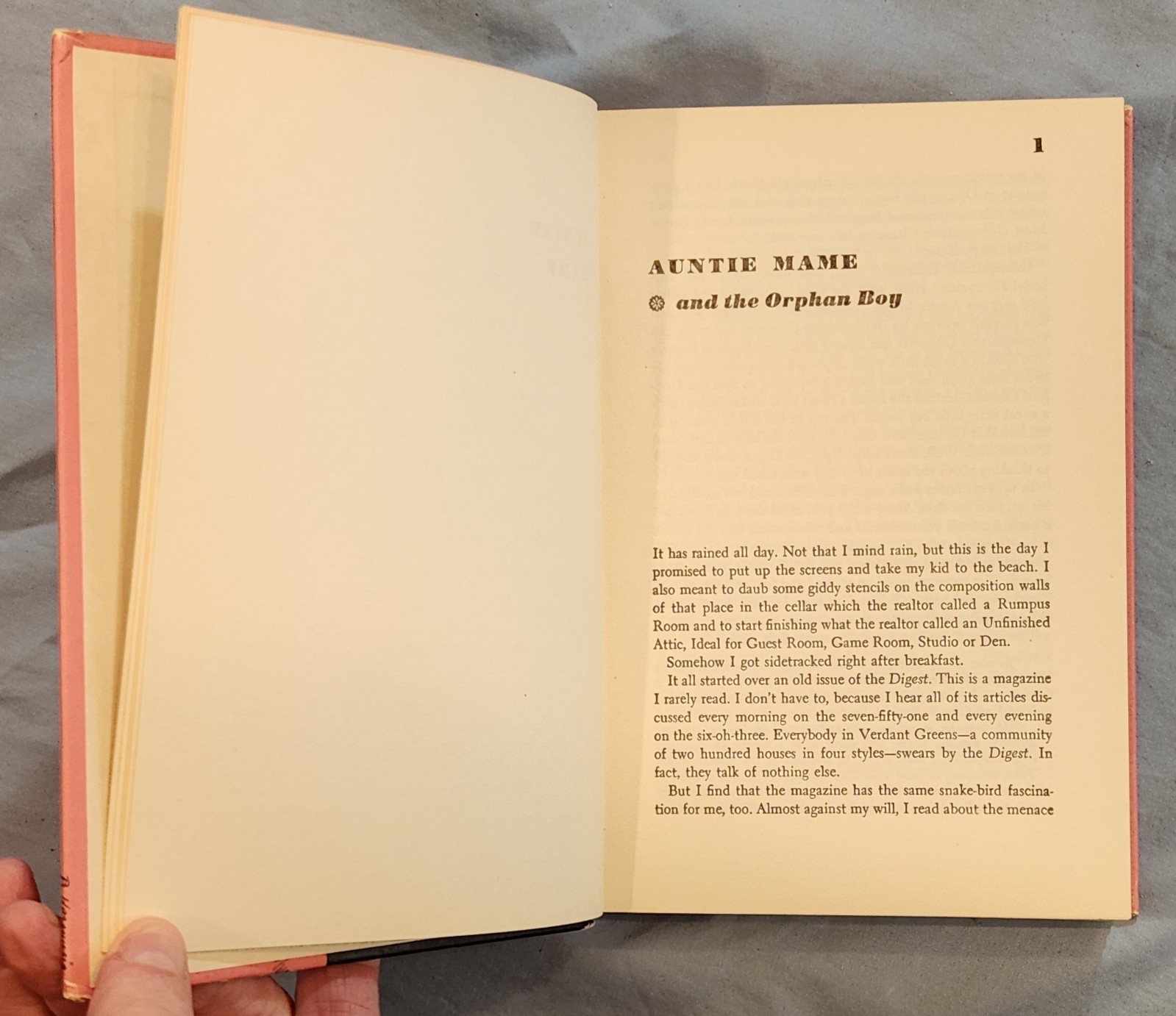 Auntie Mame by Patrick Dennis. 1955 First Edition 12th Print HC/DJ.