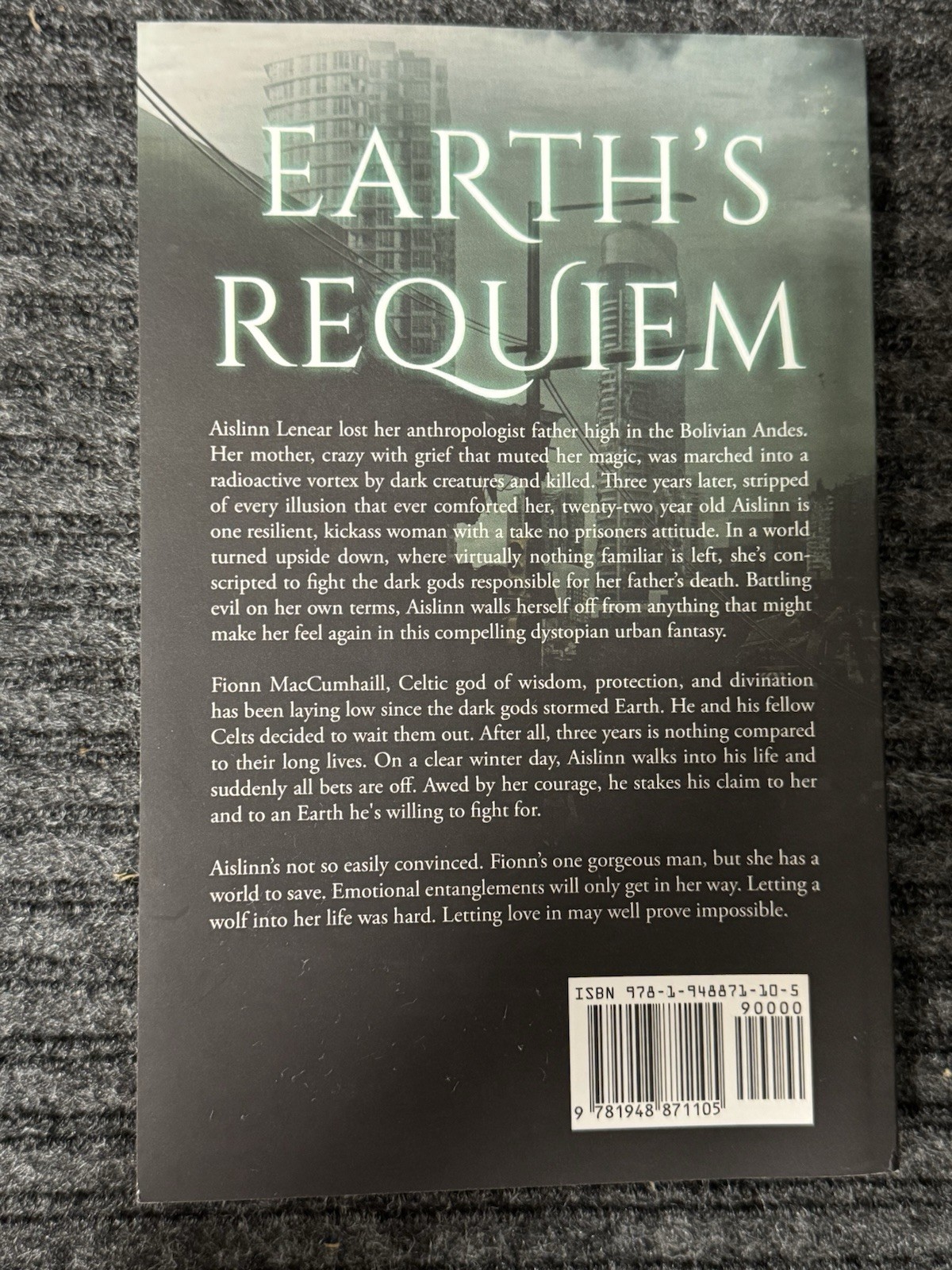Earth’s Requiem: Dystopian Urban Fantasy Ann Gimpel Paperback