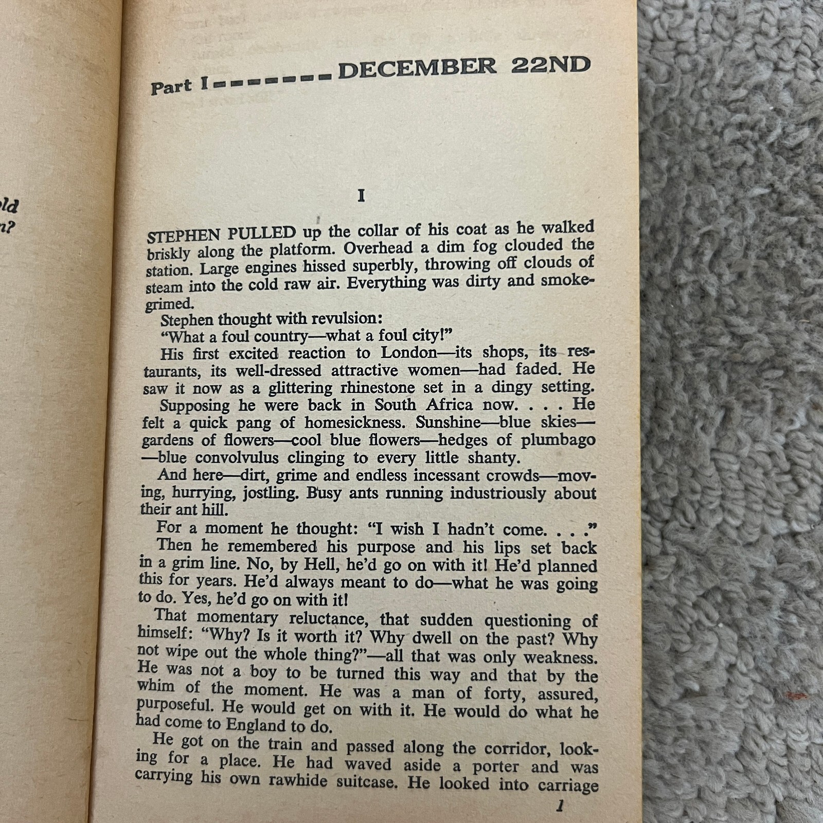A Holiday For Murder Mystery Paperback Book by Agatha Christie Suspense 1962