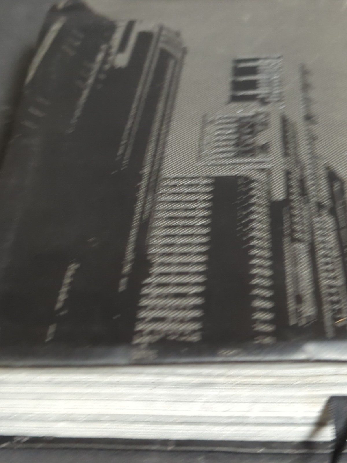 Teen Life Application Study Bible Leather Like Steel Gray Cityscape Buildings