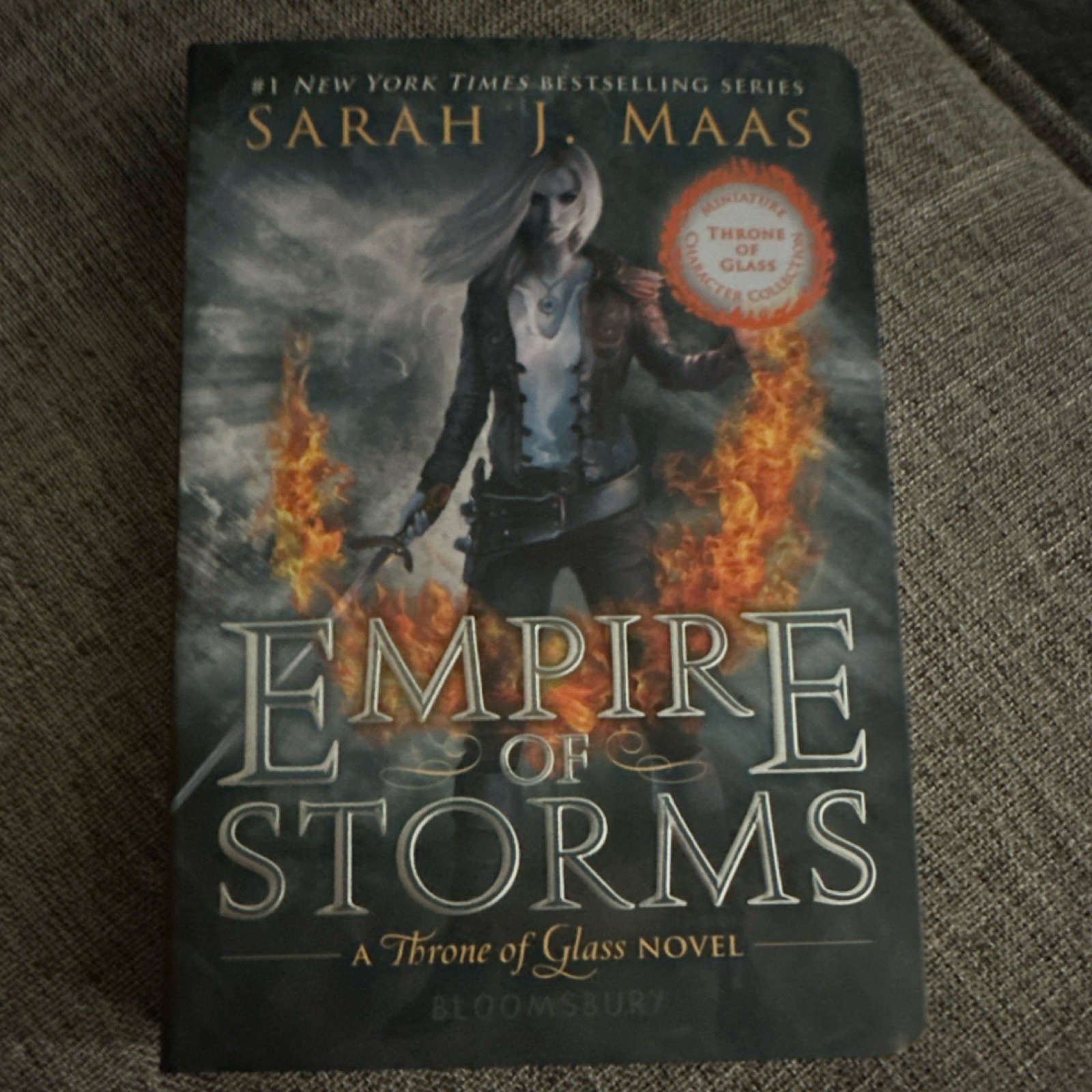 Sarah J. Maas Empire of Storms Throne of Glass Miniature Flexibound Style