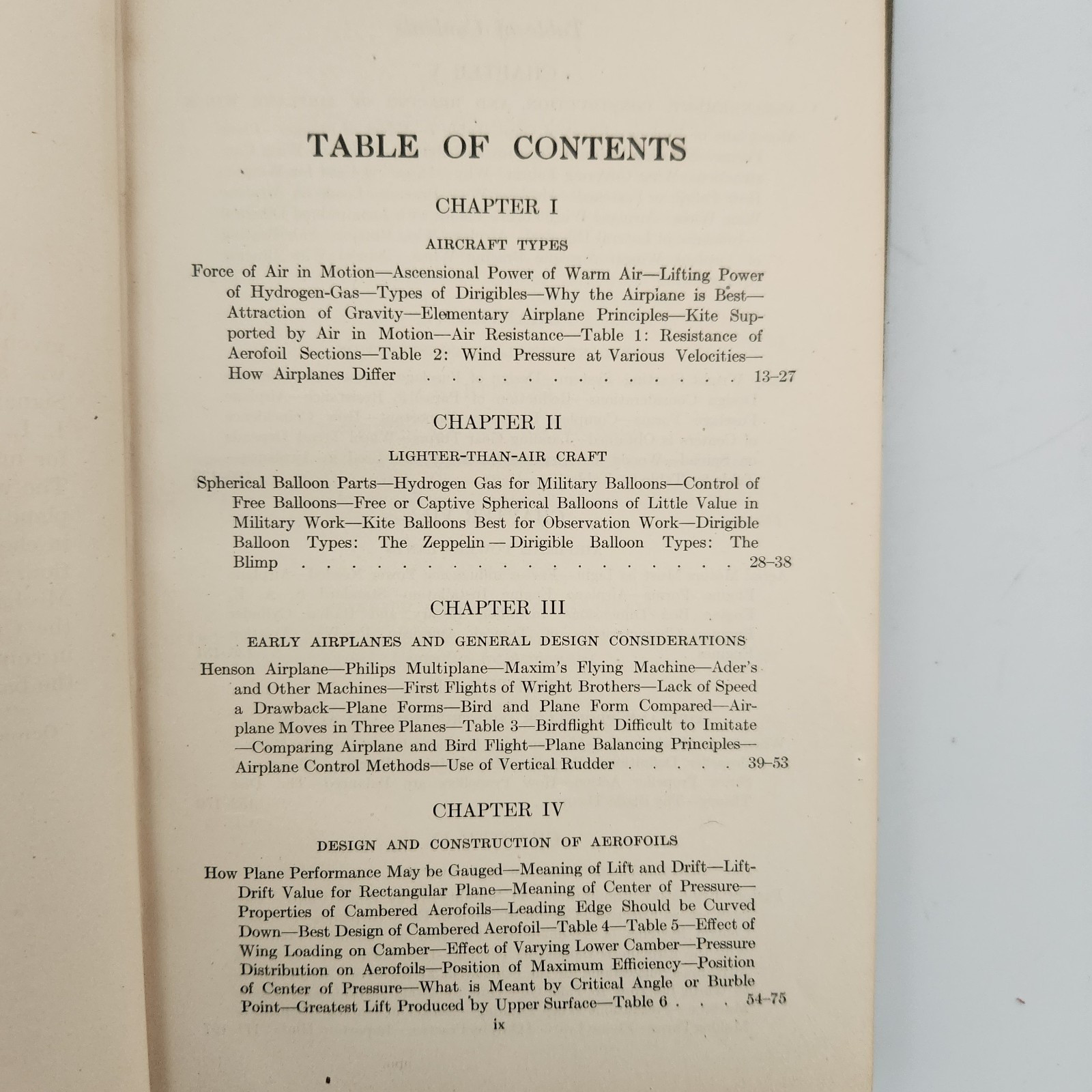 ABC of Aviation 1919 Antique Aircraft Flight Biplane Manual Page First Edition