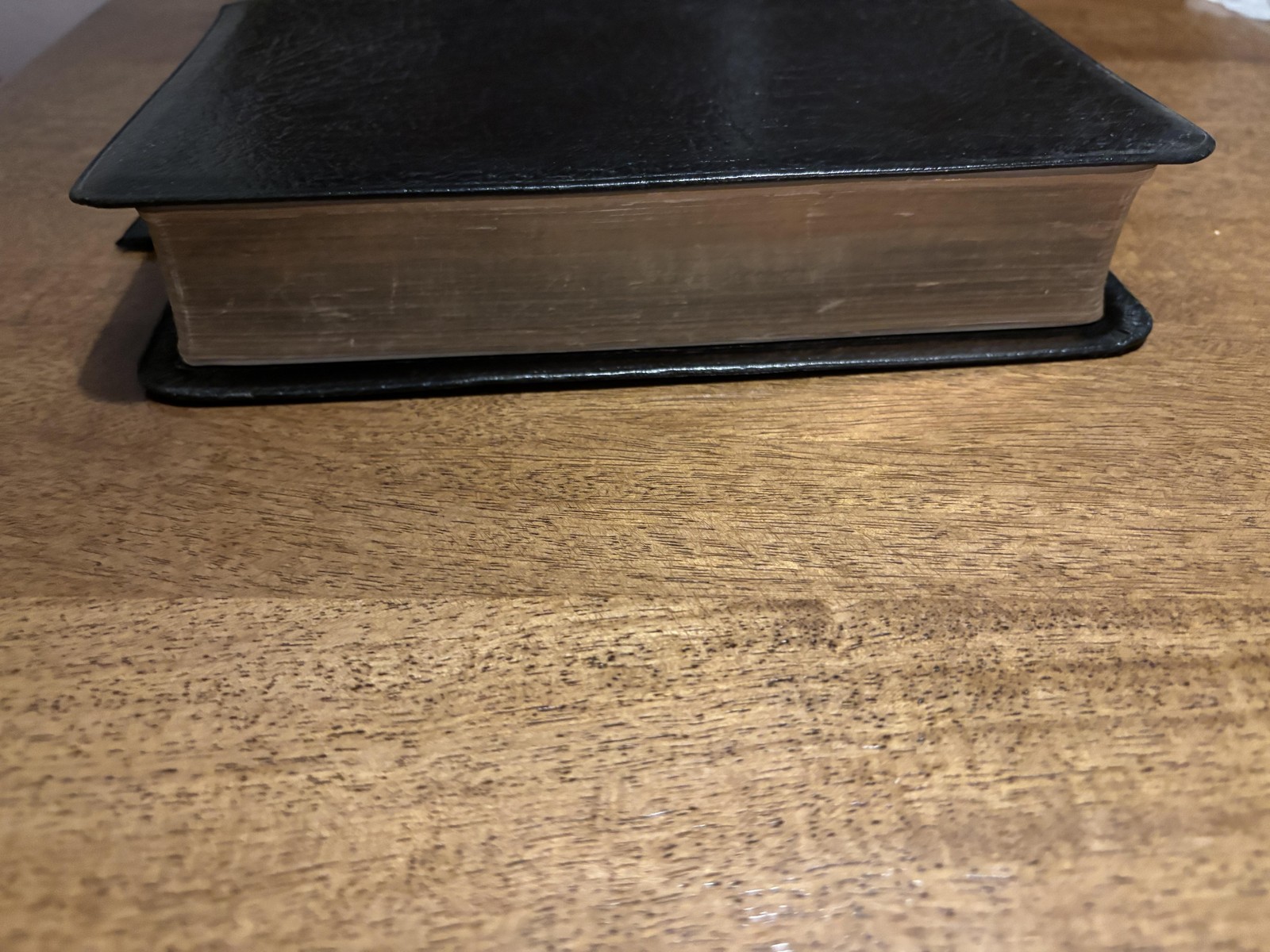 The New English Bible Cambridge 1971 Black Water Buffalo Calfskin Leather
