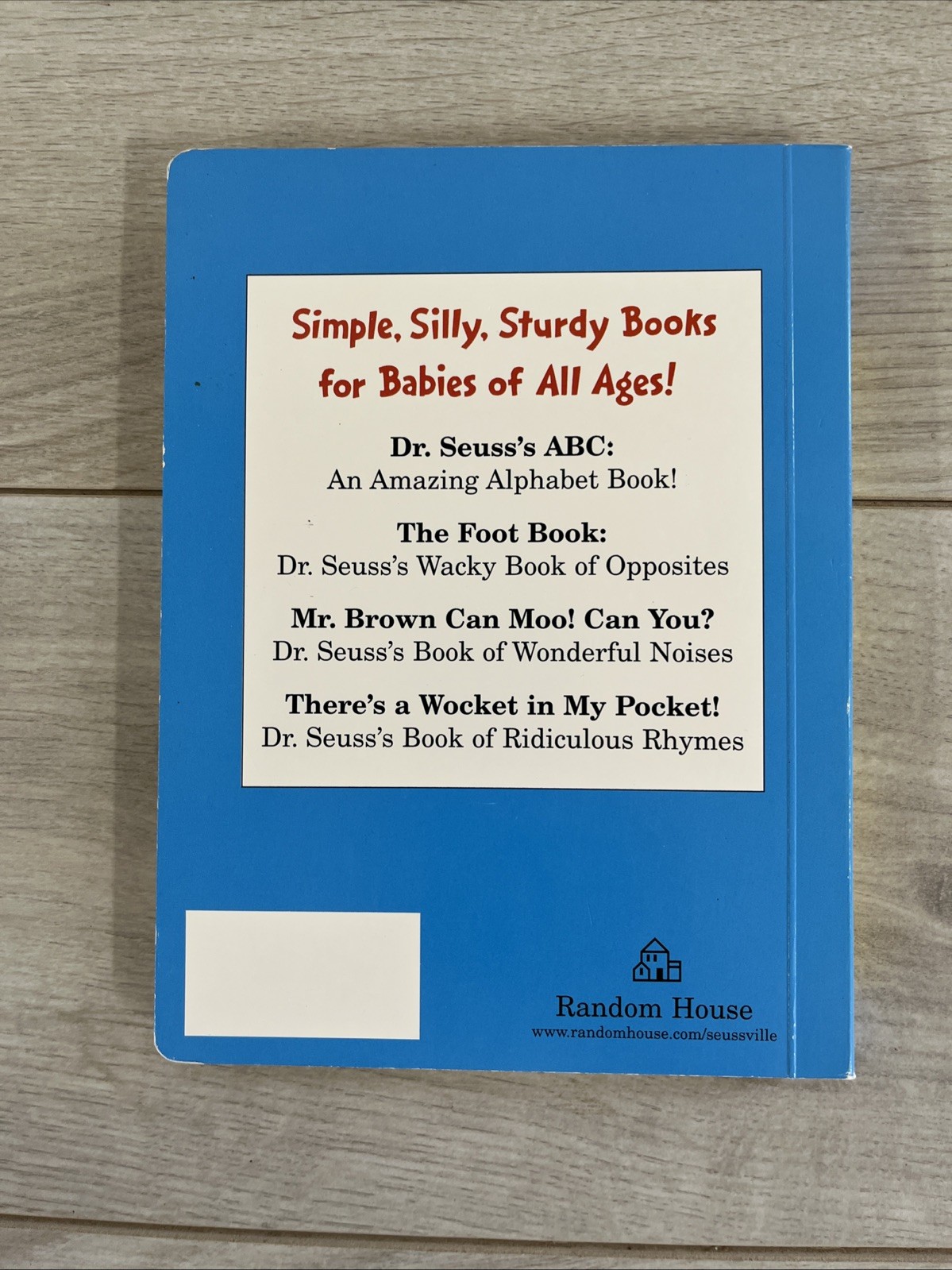 Dr. Seuss’s Box of Bright and Early Board Books Set Random House C2