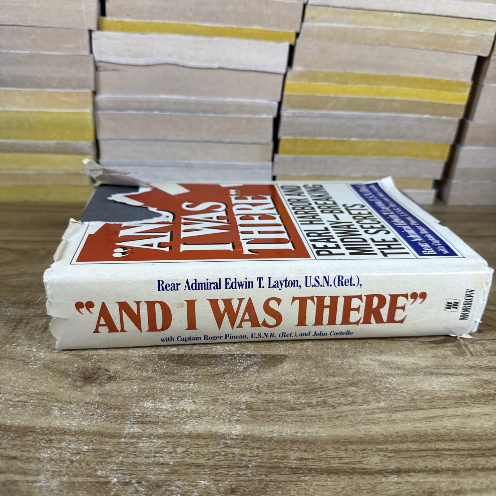 And I Was There Layton 1985 First Edition Pearl Harbor Midway History Morrow HC