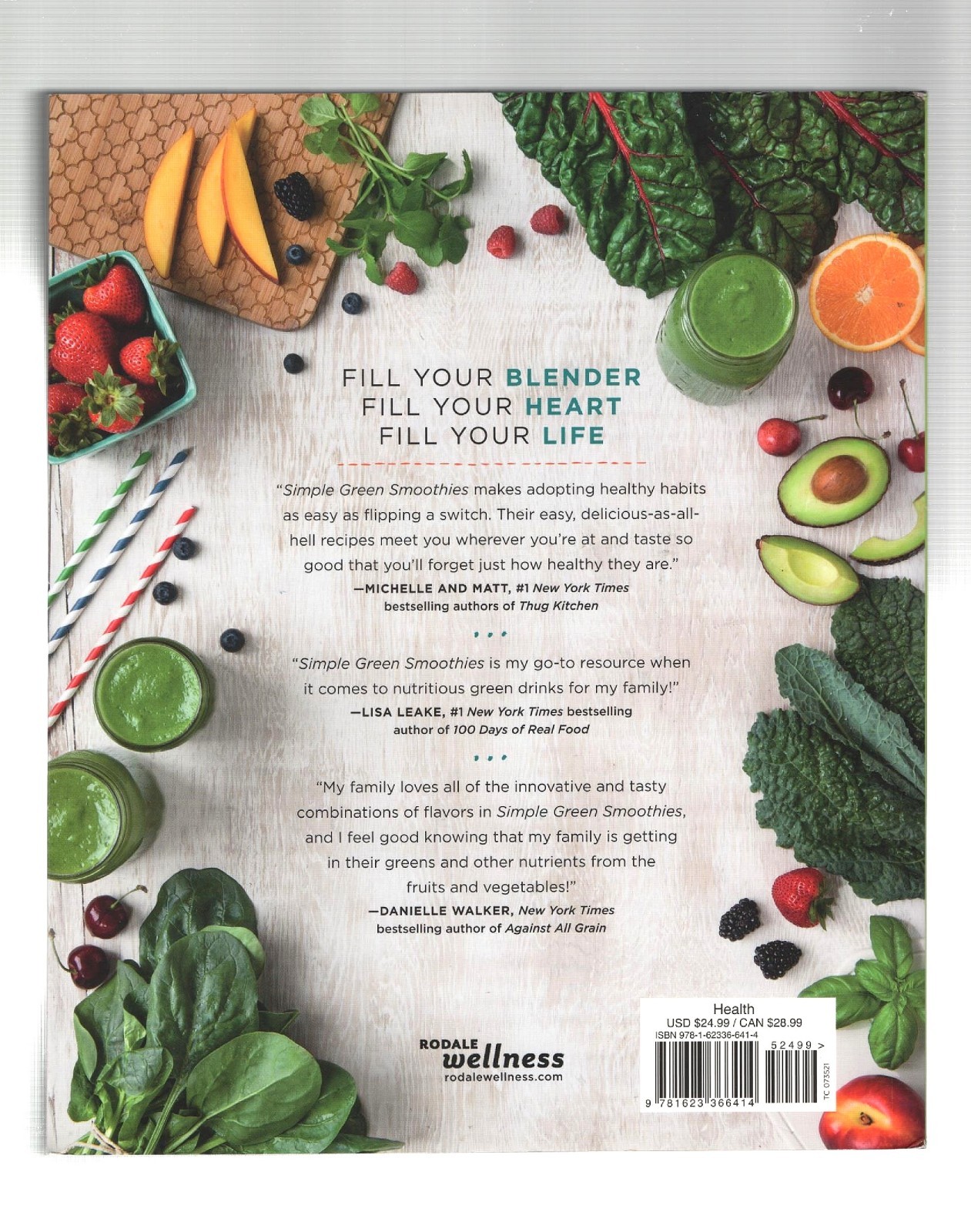 SIMPLE GREEN SMOOTHIES: 100+ RECIPES…by Jen Hansard & Jadah Sellner (2015 TPB)