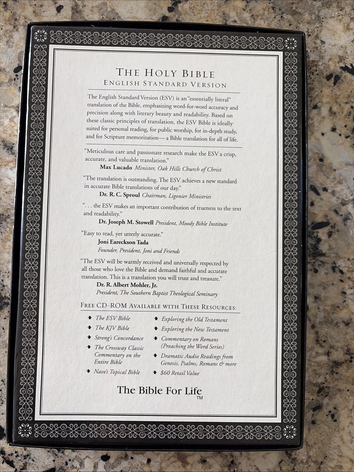 ESV Holy Bible Crossway Classic Thin line Edition Red Letter Tan Bonded Leather