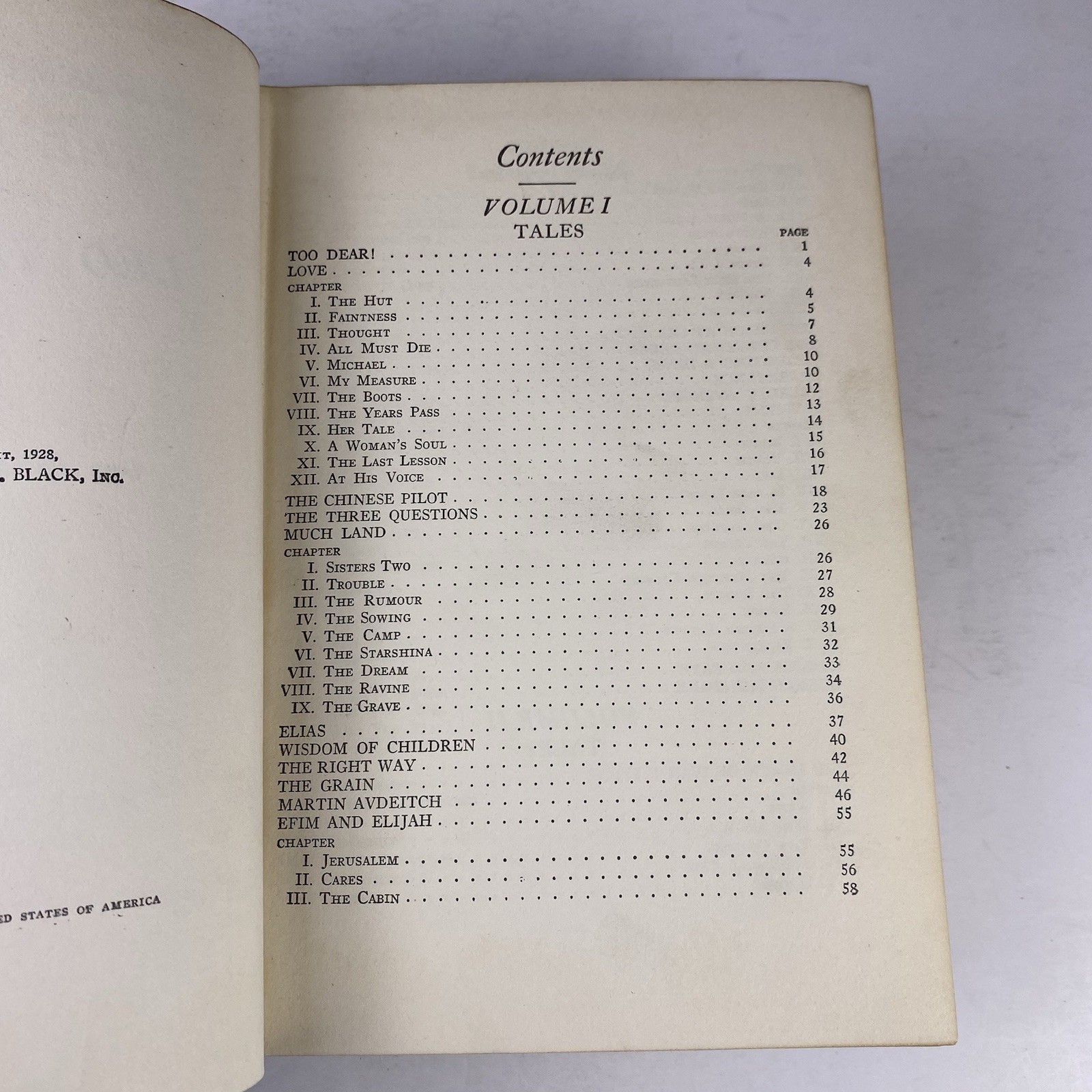 The Works of Leo Tolstoi 1928 Pebbled Hard Cover Gilt Lettering Walter Black