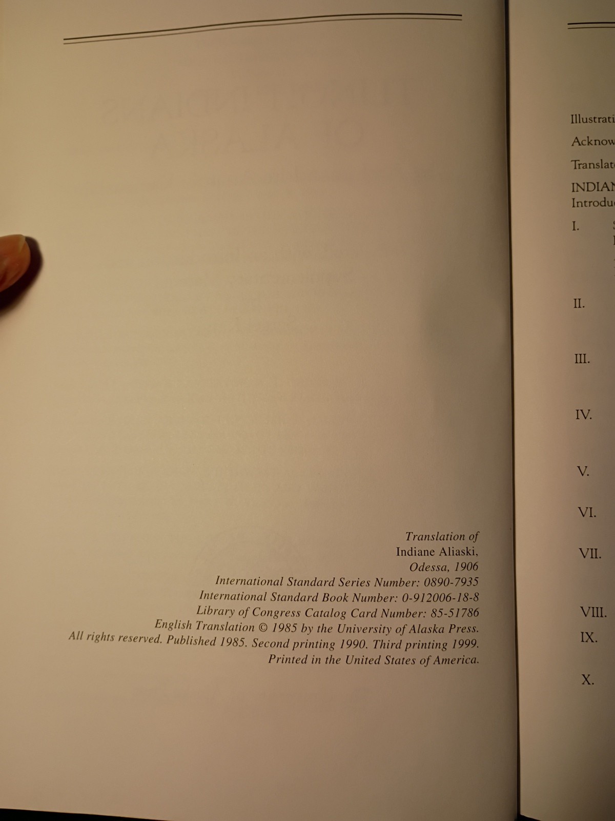 Tlingit Indians of Alaska – Rasmuson Library Book Vol. 2 Kamenskii SC Book 1990