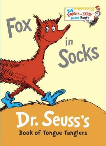 Fox in Socks (Big Bright & Early Board Book) – Board book By Seuss, Dr. – GOOD