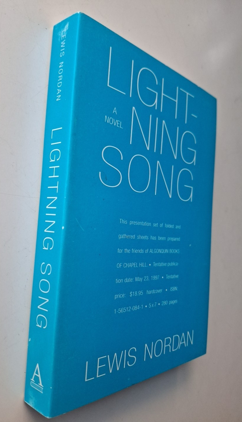 2 by Lewis Norden: Promotional Booklet (Signed) + Lightning Song ARC (Unsigned)