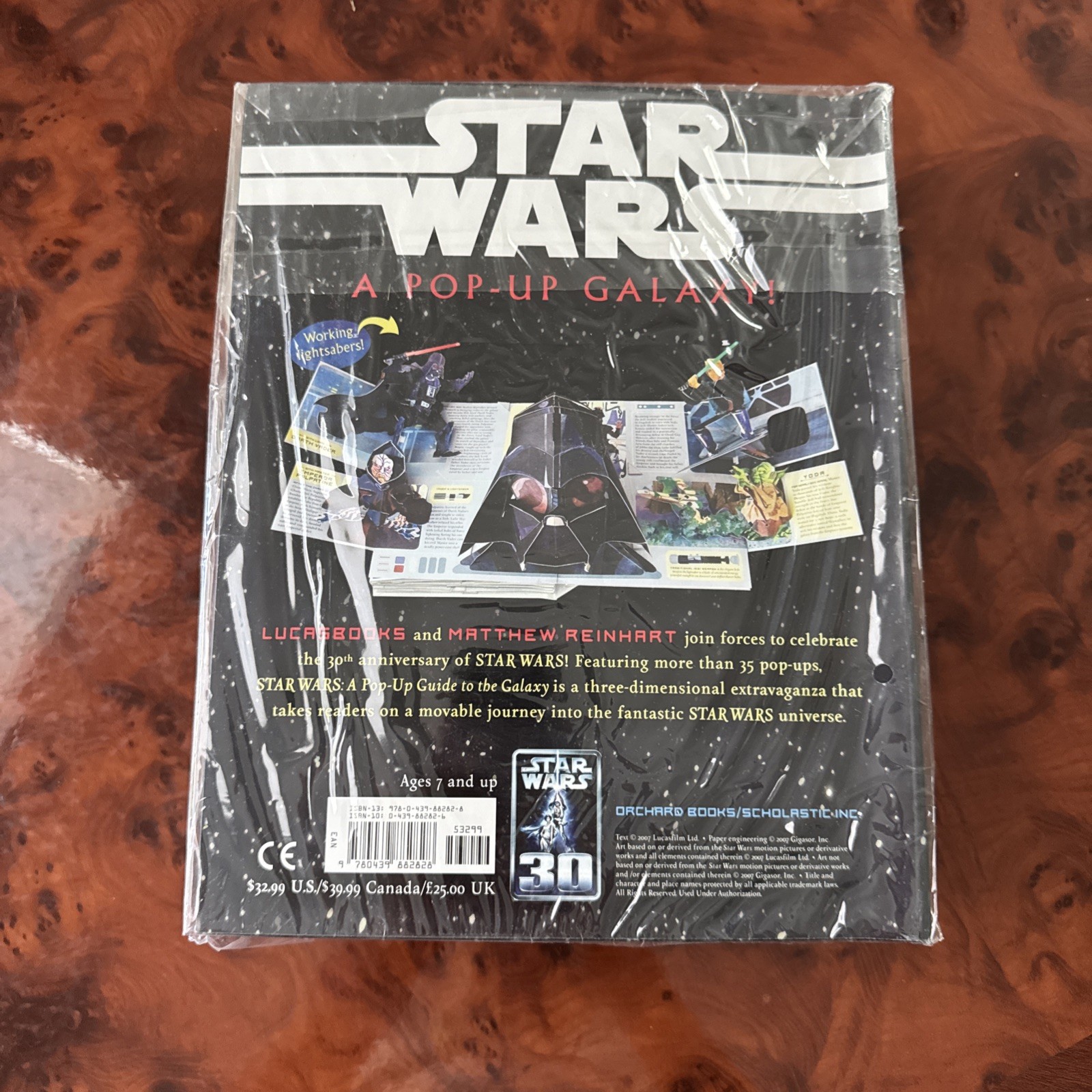 NEW !! Star Wars – A Pop-Up Guide to the Galaxy by Matthew Reinhart 2007