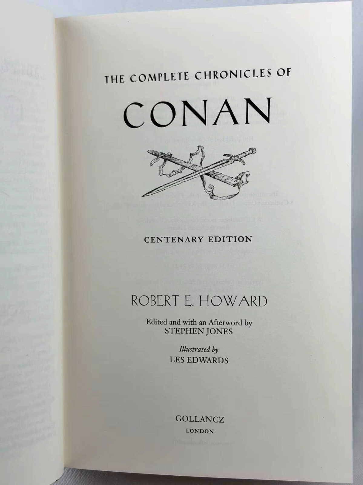 COMPLETE ILLUSTRATED CHRONICLES OF CONAN Robert E Howard Faux Leather Bound NEW