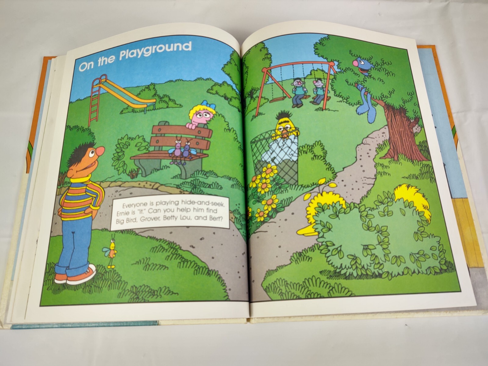Vtg 89 On My Way With Sesame Street Volume 3 Getting Ready For School Book CTW