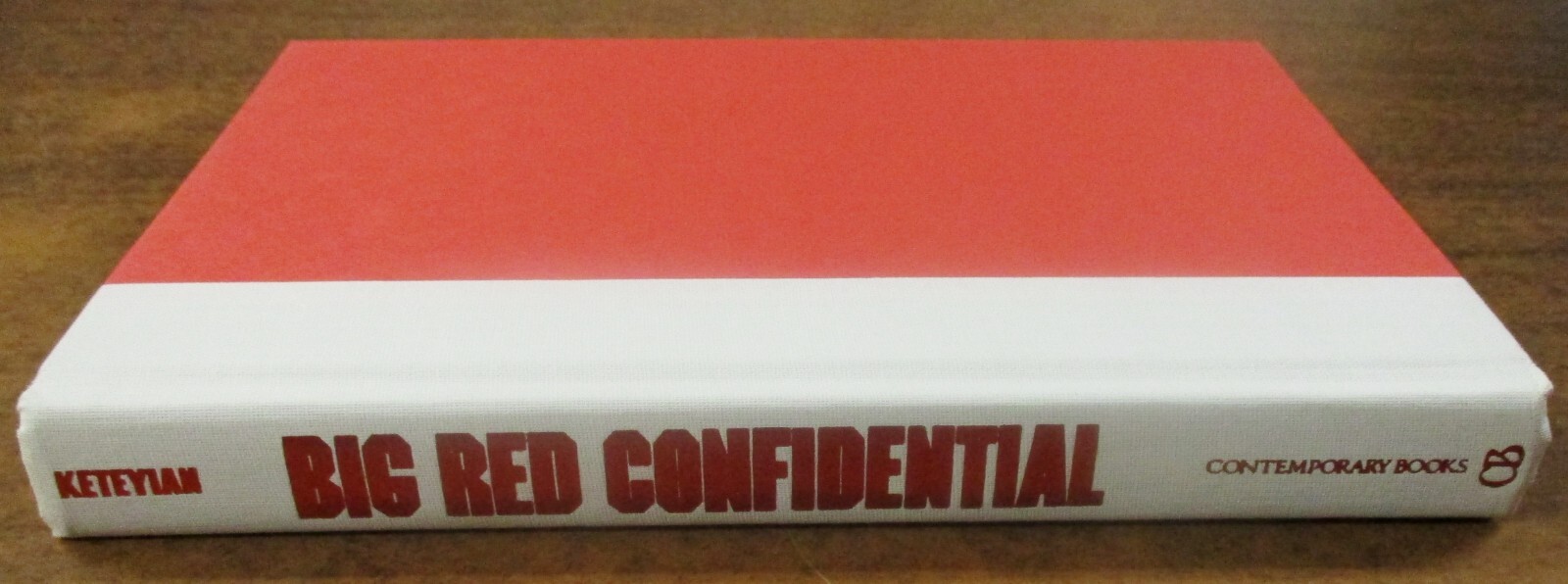 “Big Red Confidential” Inside Nebraska Football – Hardcover Book (1989)