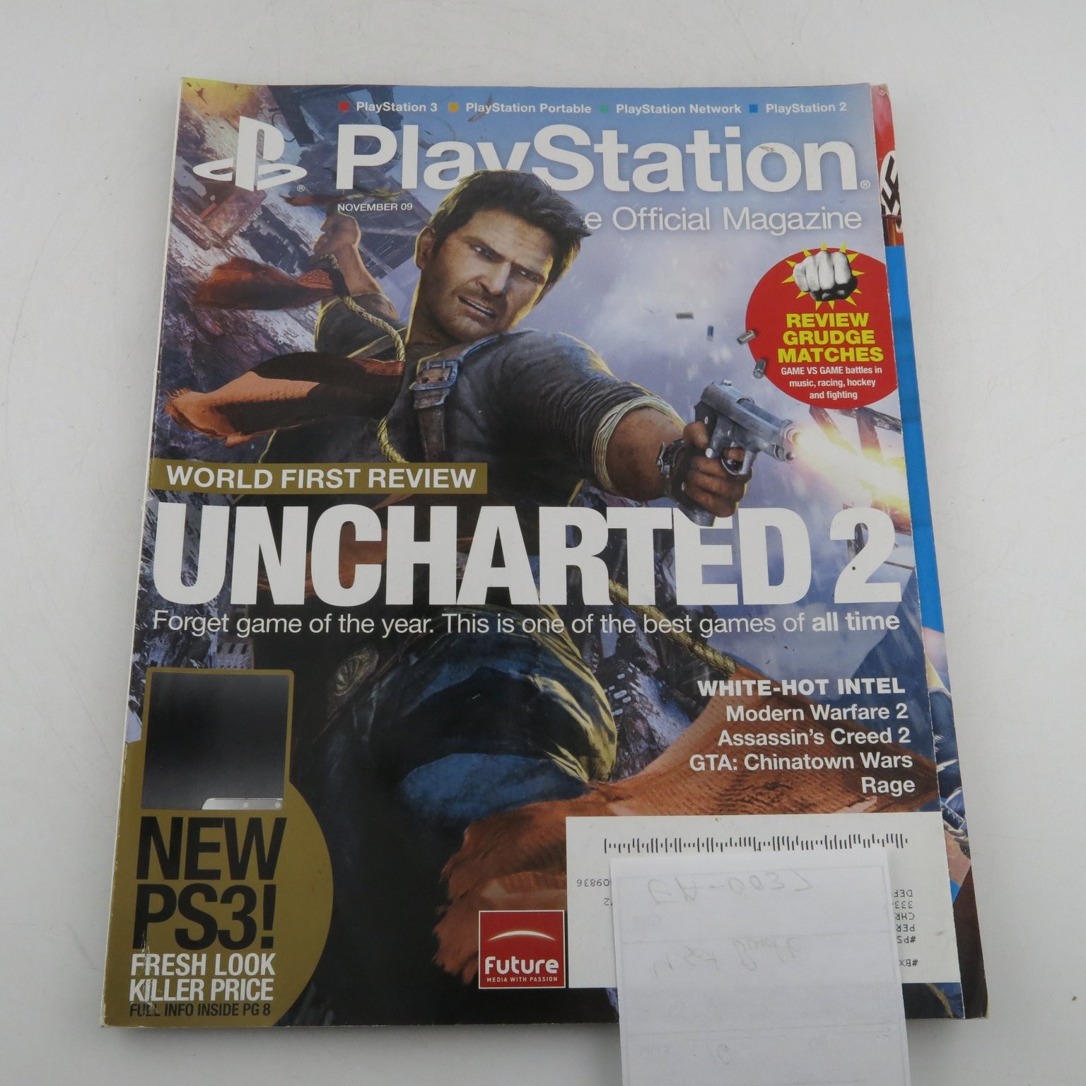 PlayStation Official Magazine Lot 5 Issues Uncharted 2 Crysis God of War III