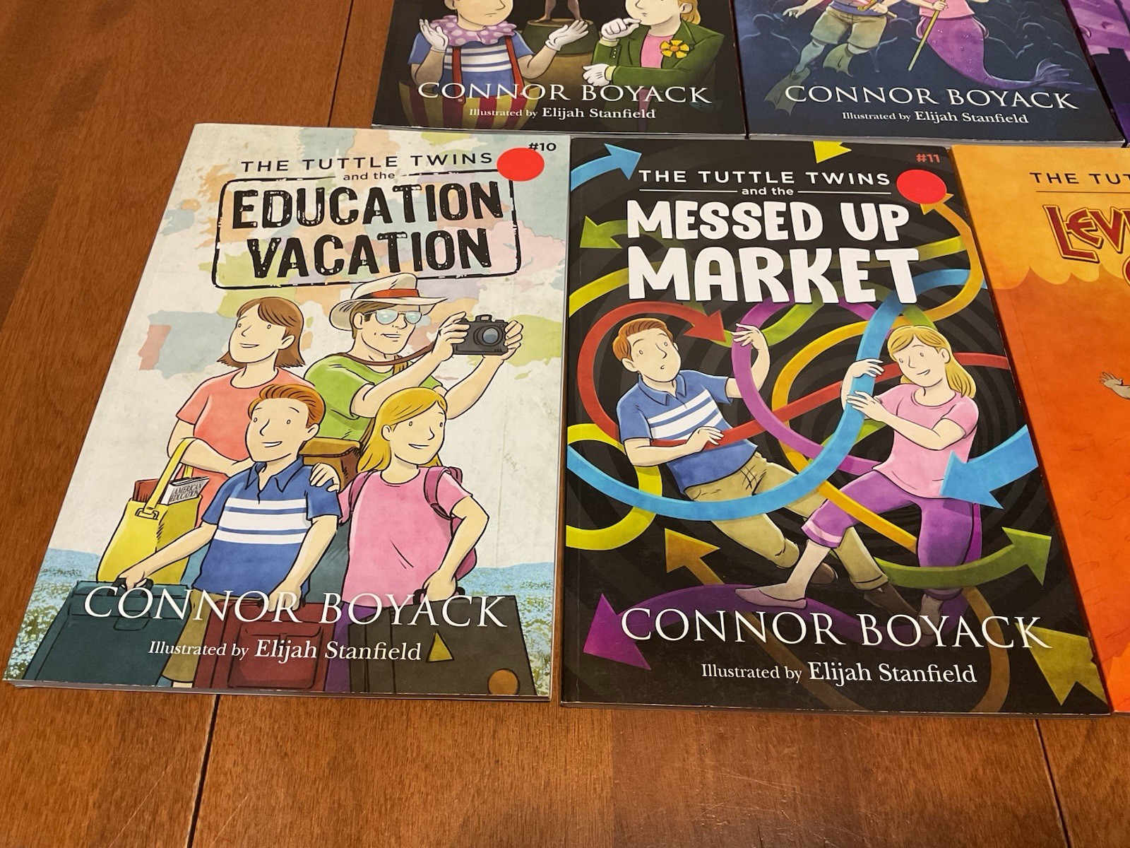Lot THE TUTTLE TWINS Paperback Books 1-13 Connor Boyack History Libertas Press