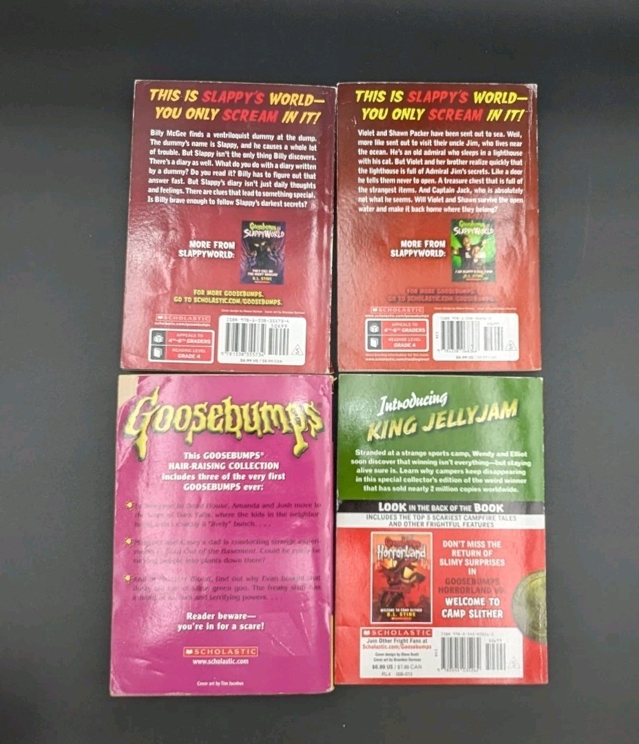 Lot Of 16 Goosebumps Books by R.L. Stine 1990’s-2000’s Vintage/Modern Mix