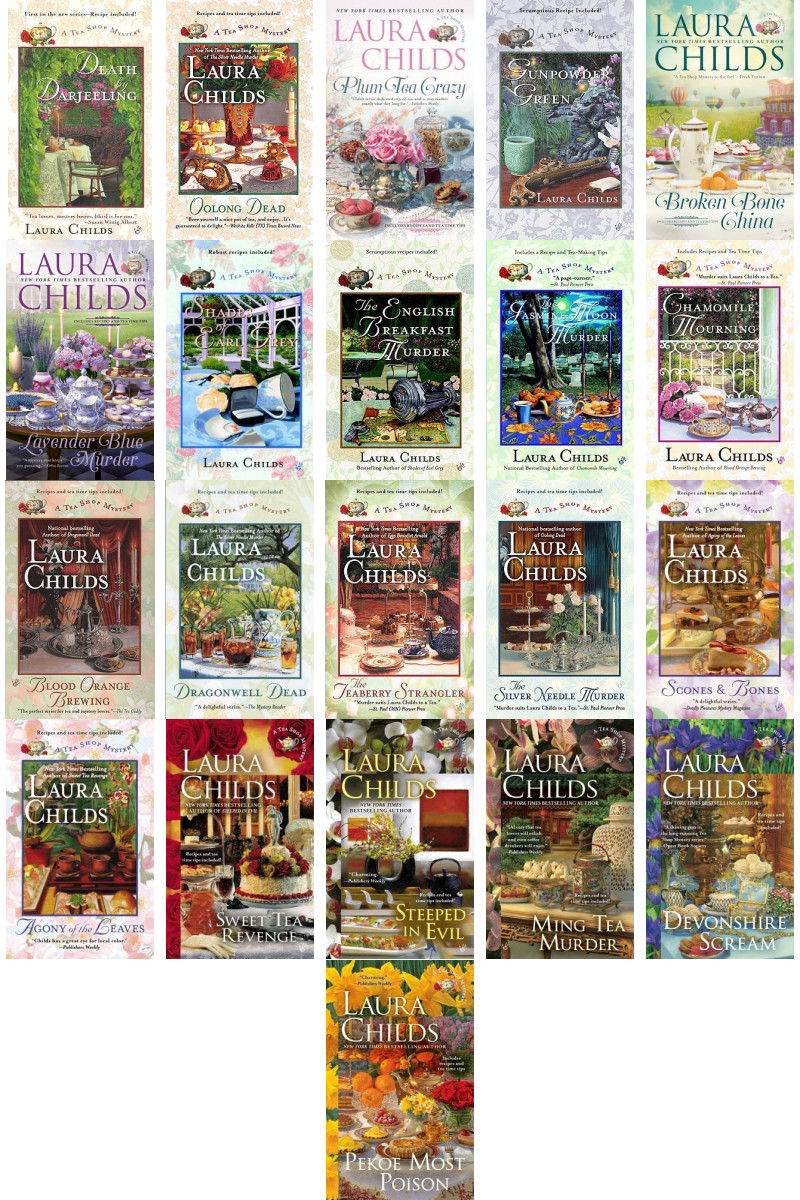 A Tea Shop Mystery Series All 21 Books in Mass Market Paperback