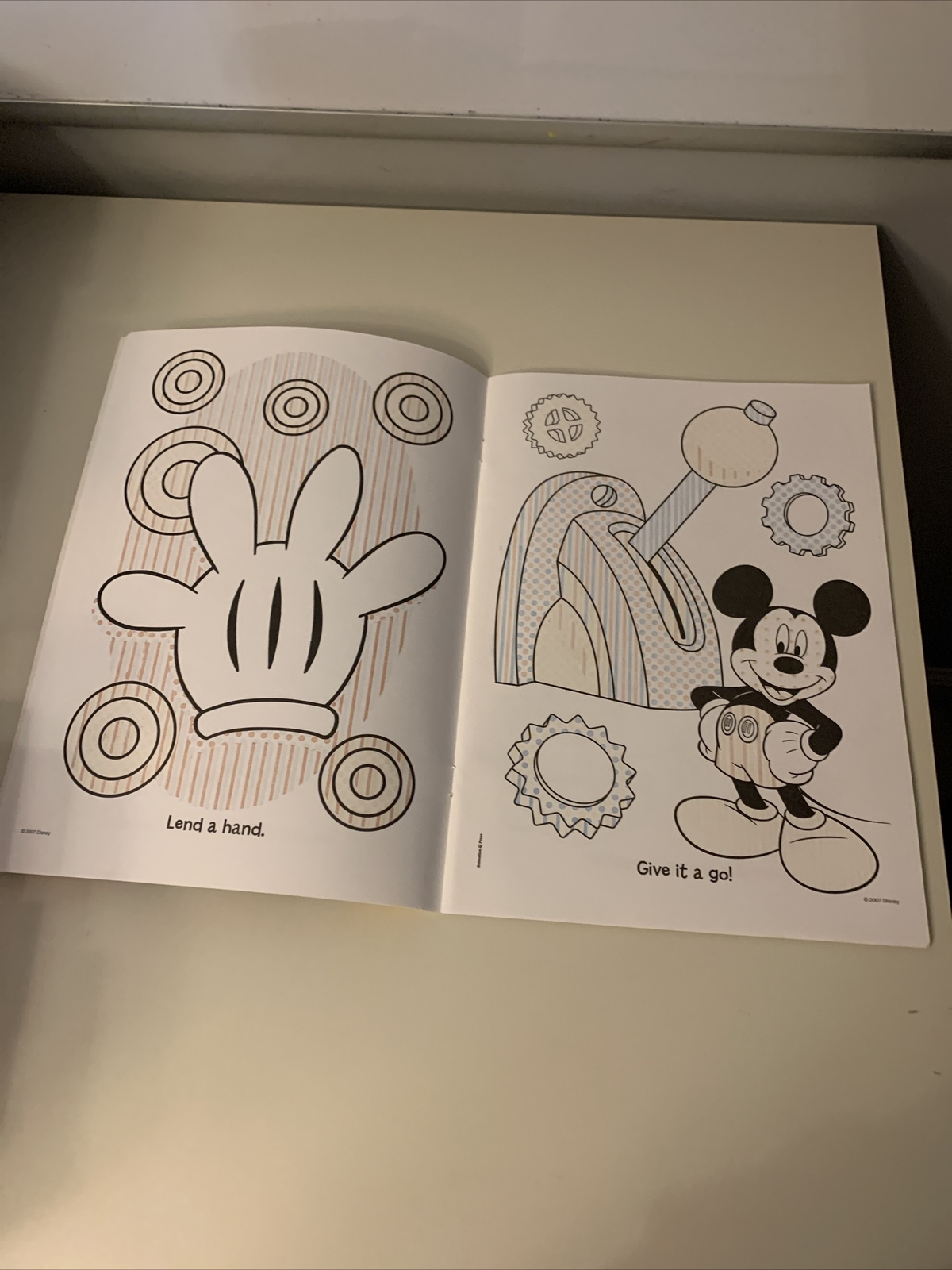 2-DISNEY MICKEY MOUSE CLUBHOUSE PAINT WITH WATER By Dalmatian Press