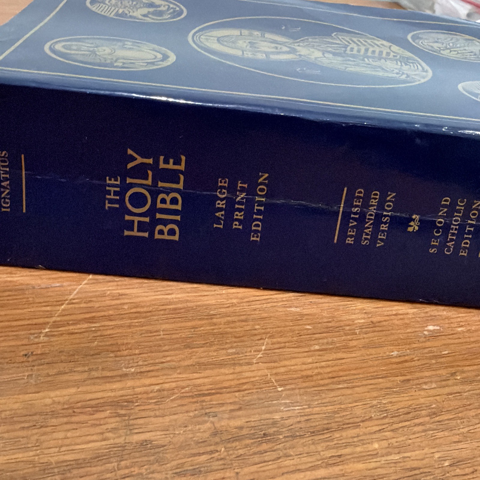Ignatius Holy Bible-2nd Catholic Edition Large Print – GOOD